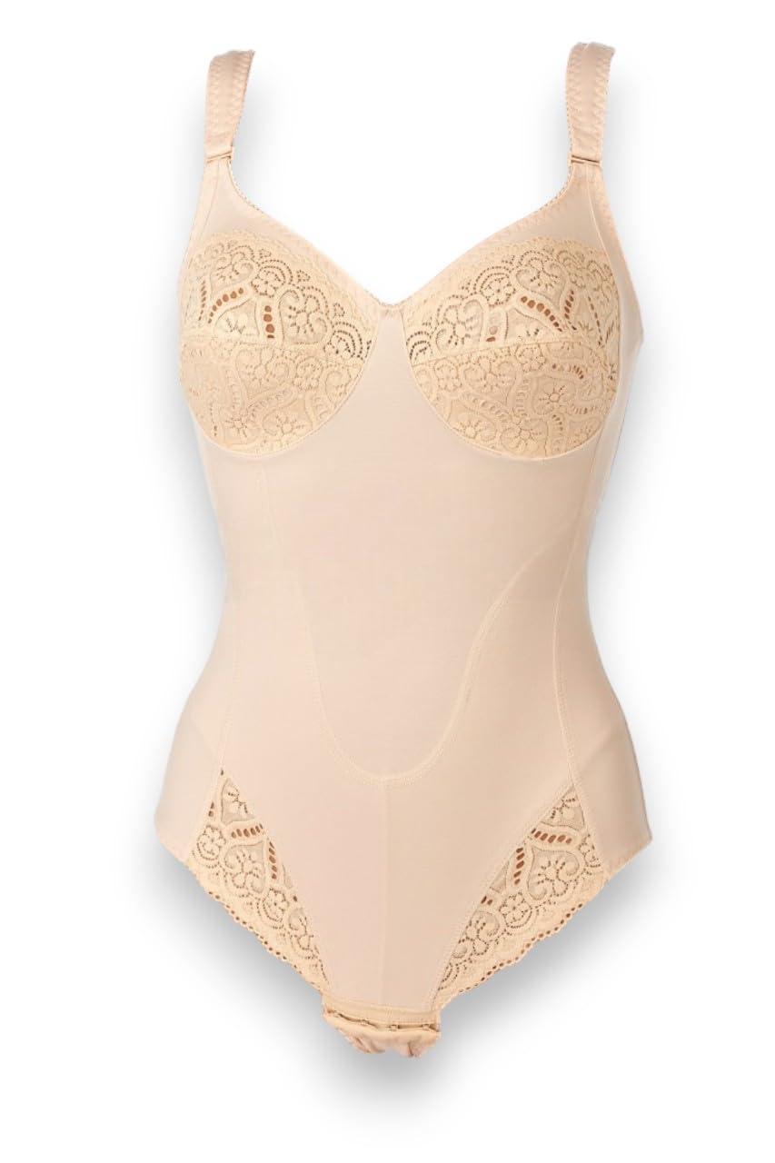 Lady C Morbida Eleganza Modellatore Pizzo Coppa B Nudo Contenitivo
