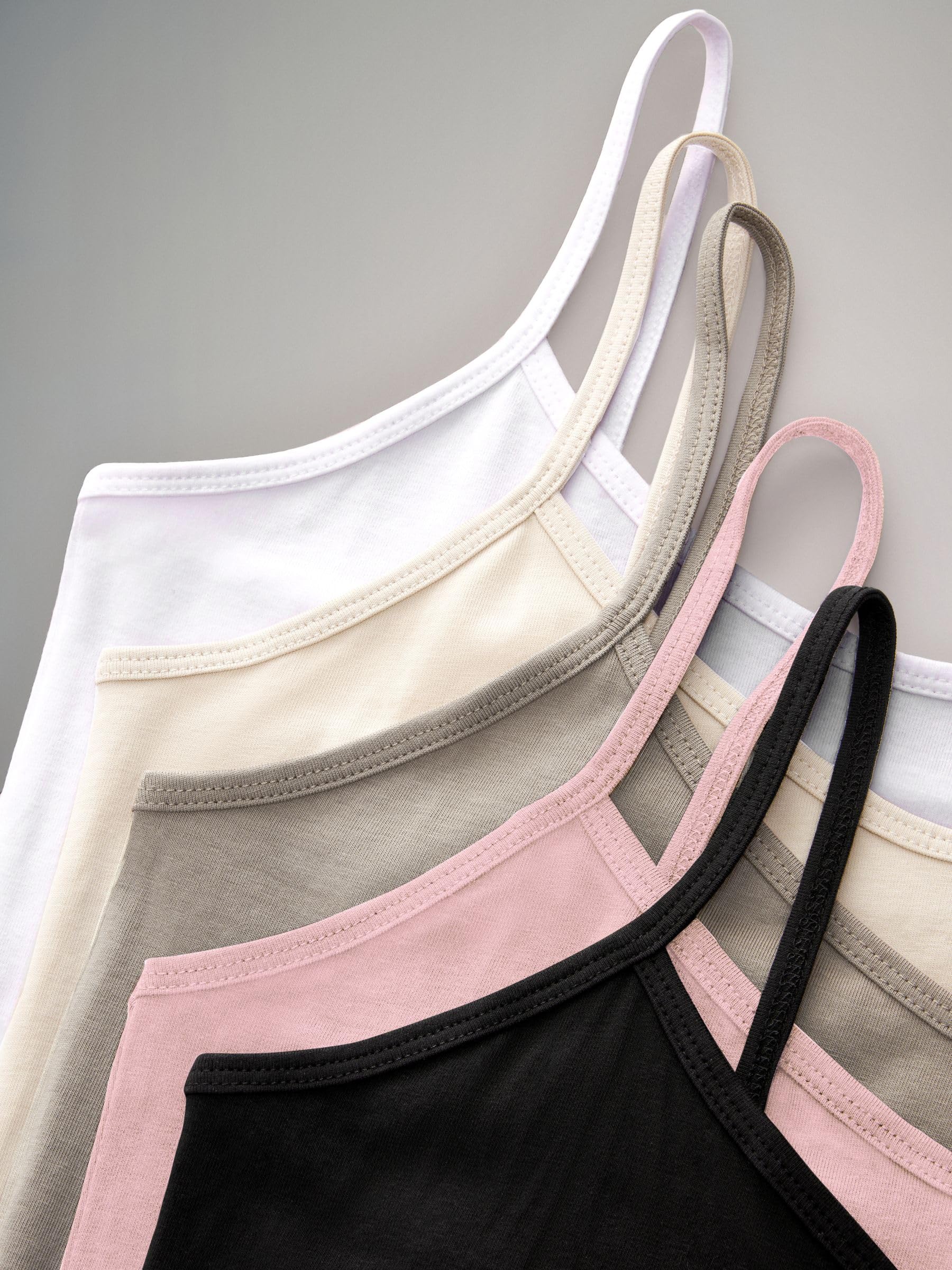 Next The Set canottiera donna spalline sottili 5 pezzi
