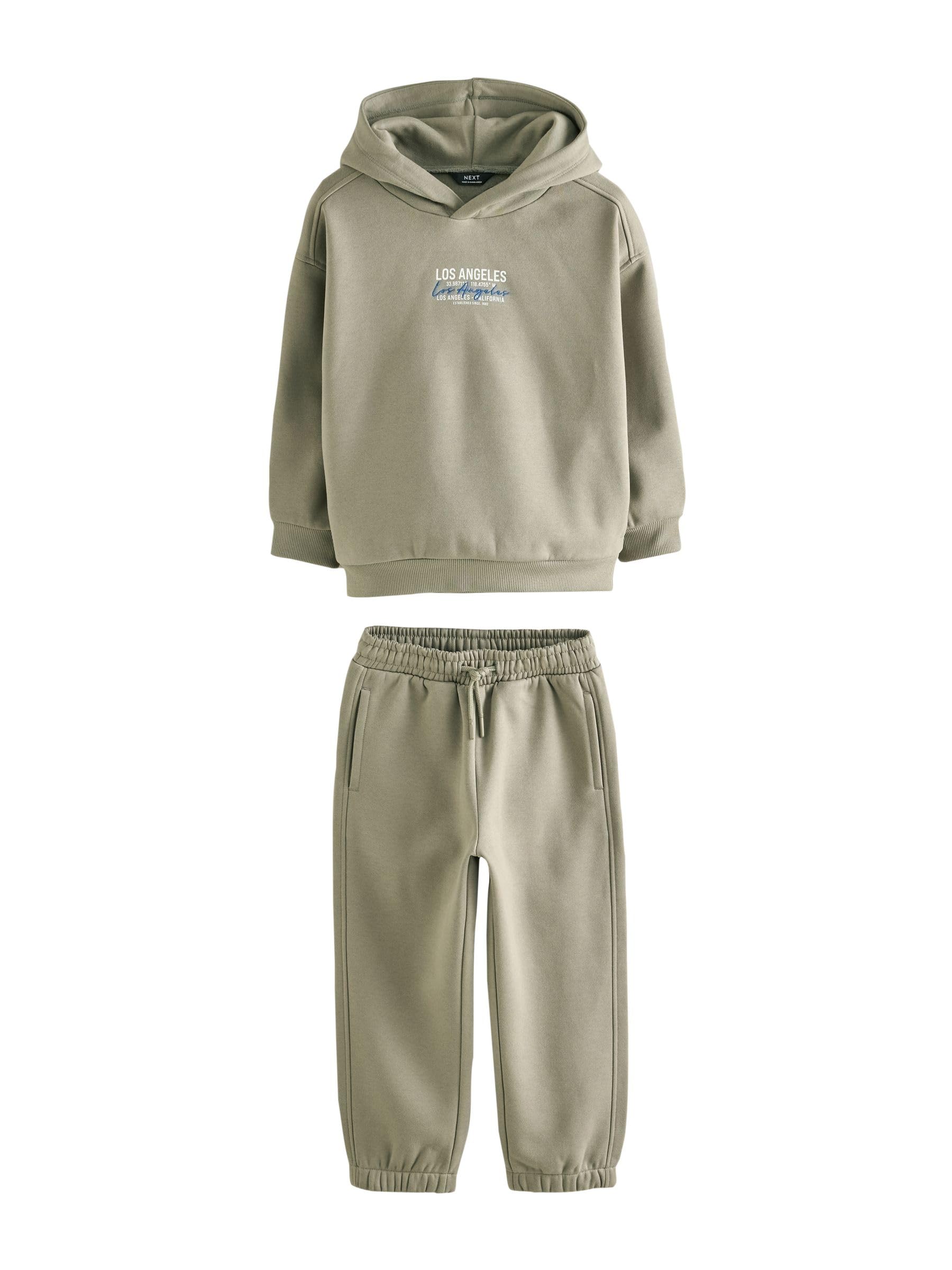 Next tuta jogging bimbo felpa cappuccio pesante
