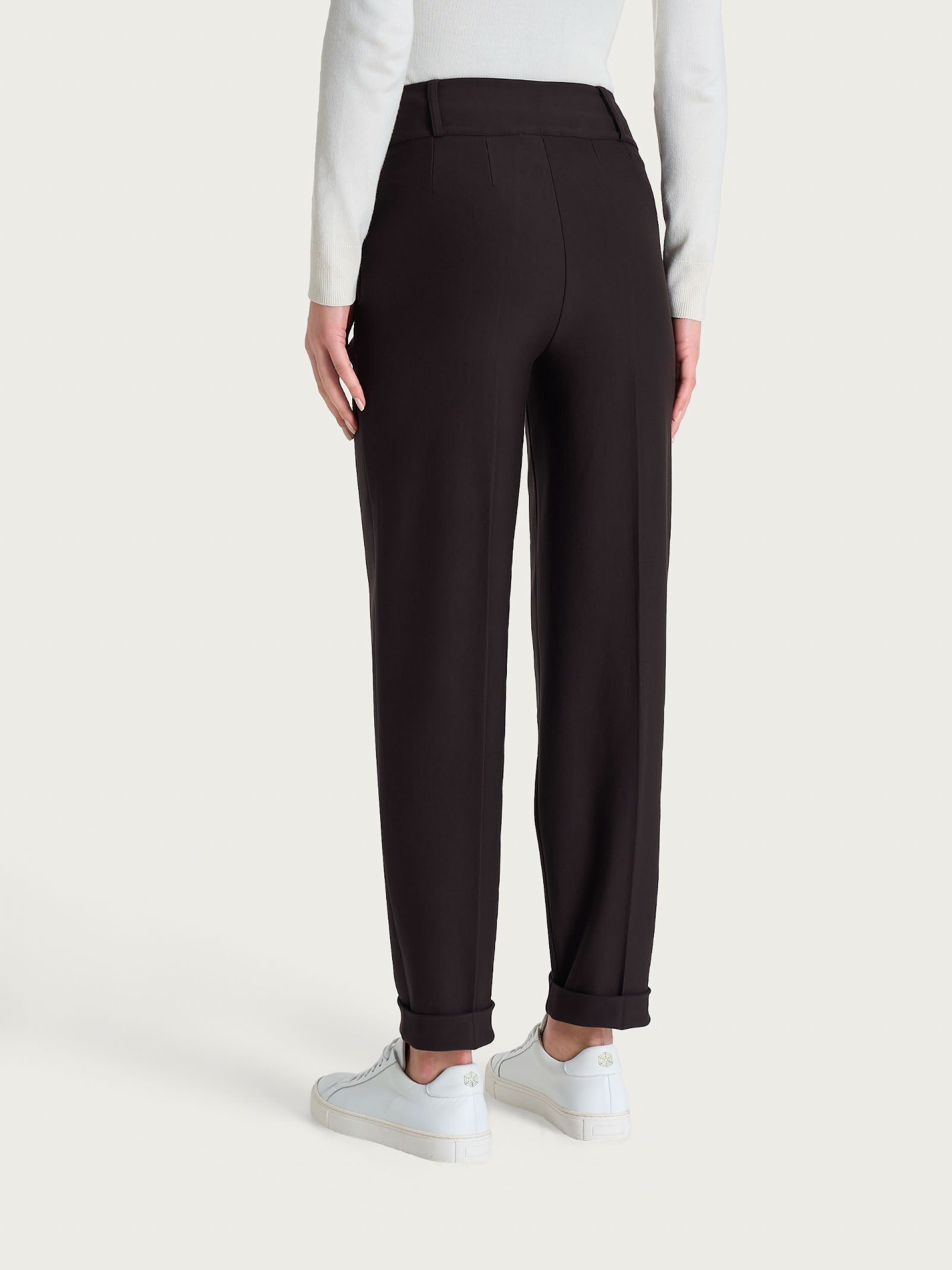 Ragno Compact Pantalone Carota Pinces pantalone chocolate torte tapered