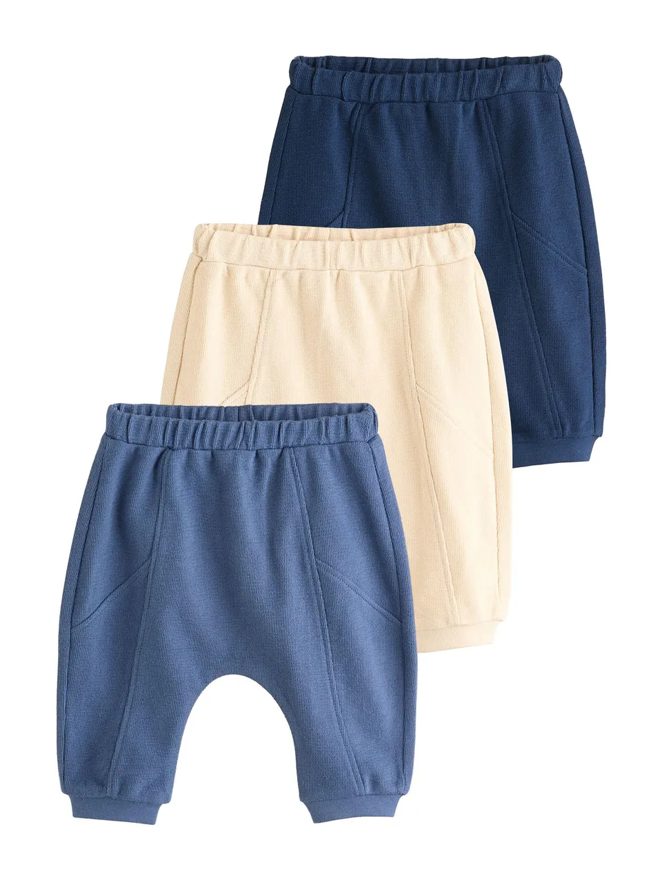 Next pantaloni jogging bebè 3 pezzi morbidi