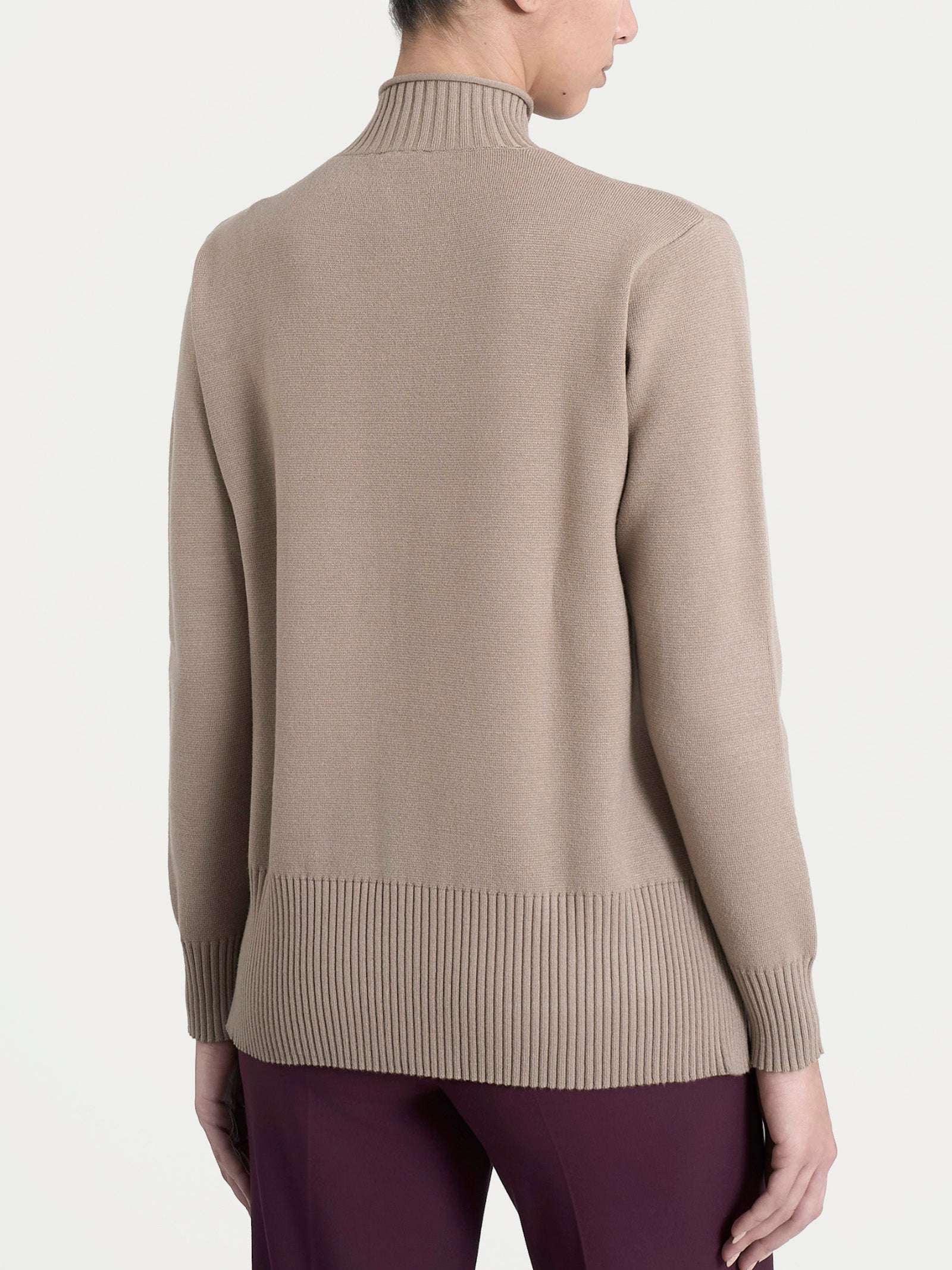 Ragno Super Soft Lupetto maglia donna cammello calda