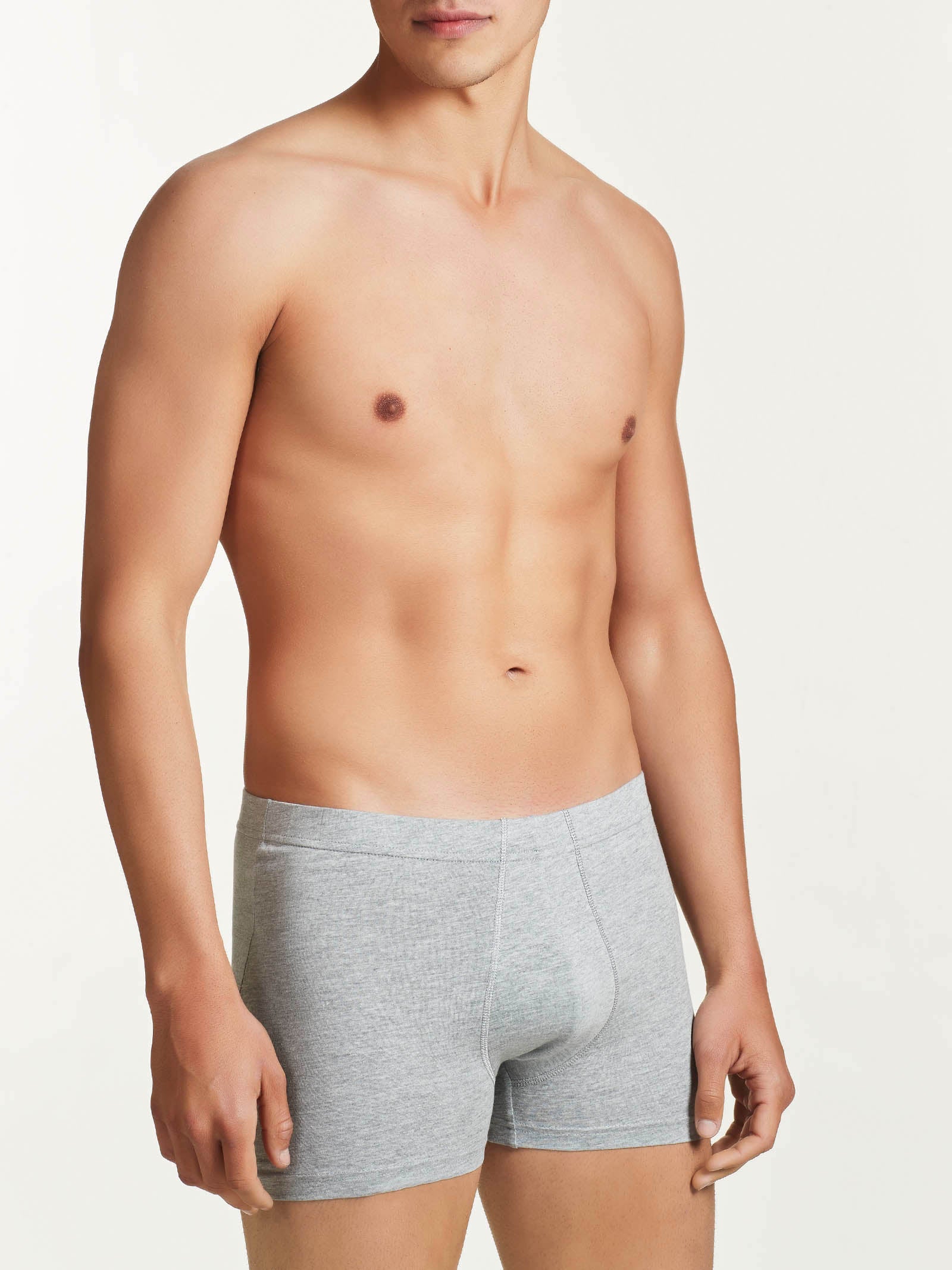 Ragno 100% Cotton Parigamba Boxer Uomo Argento Bipack x2 cotone