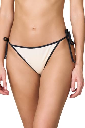 Goldenpoint Amour slip bikini laccetti profili contrasto
