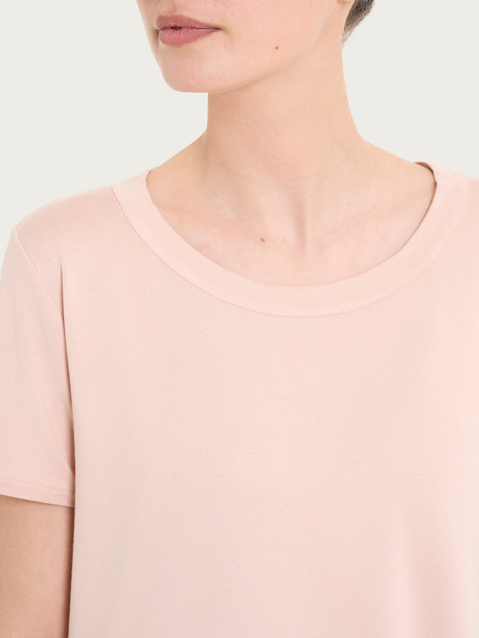 Ragno Viscosa Summer t-shirt manica corta rosa jersey