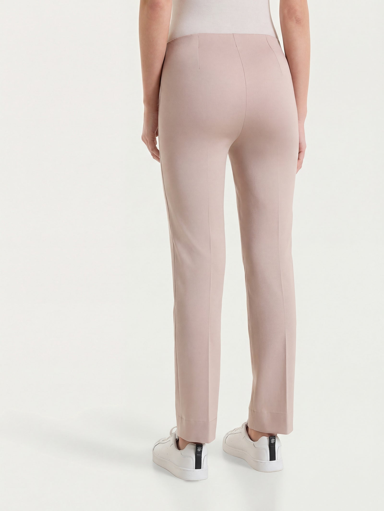 Ragno Satin Power Pantalone Capri Dritto Rosa Sphinx