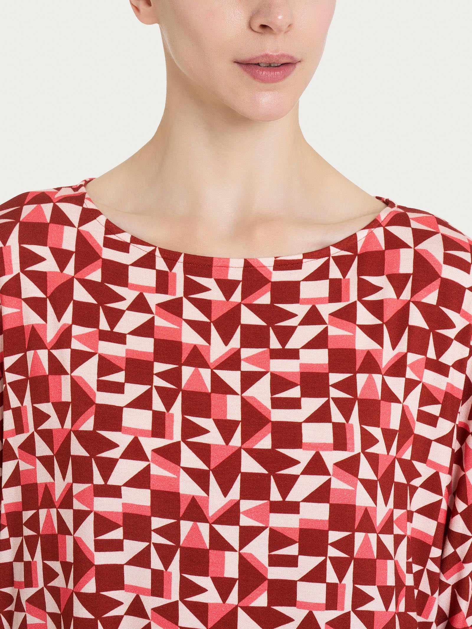 Ragno Viscosa Summer maglia girocollo viscosa fantasia dubarry