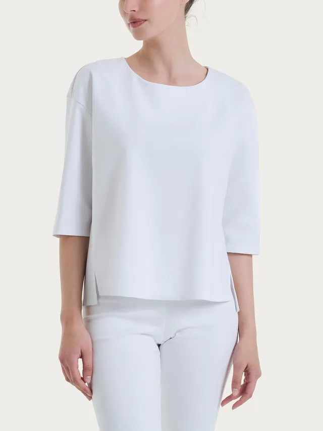 Ragno Compact Light Maglia Girocollo White manica 3/4