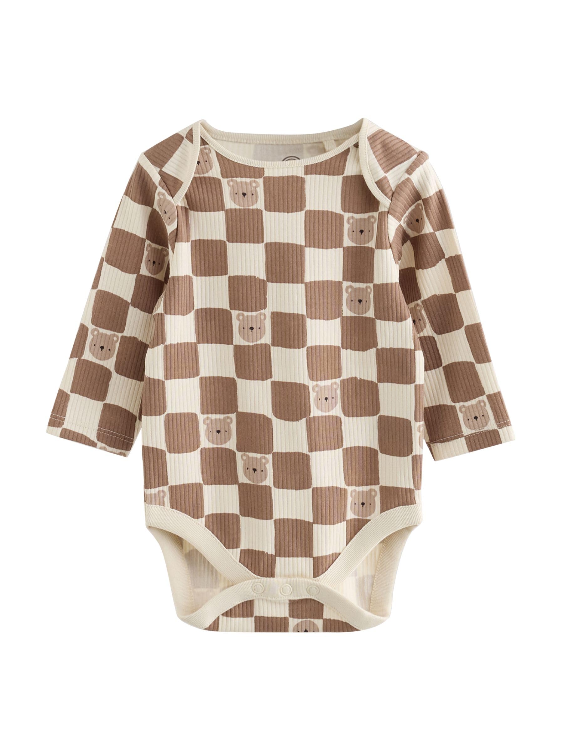 Next body neonato maniche lunghe cotone confezione da 5