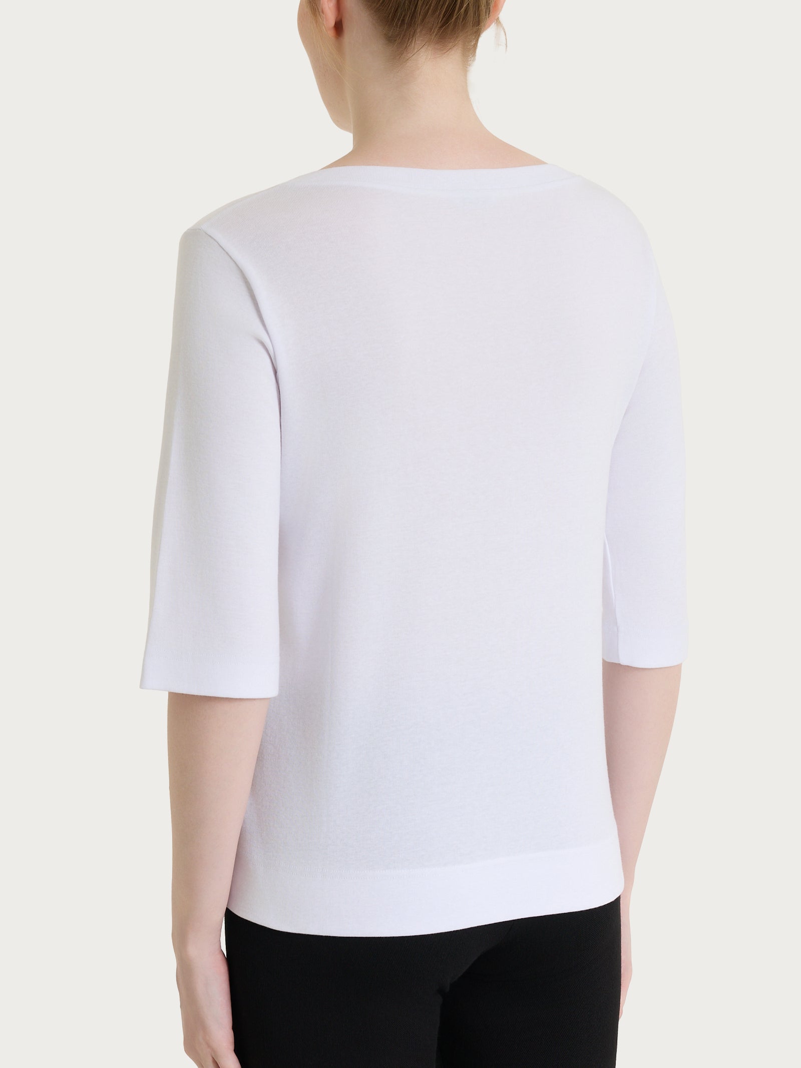 Ragno Eco Cotton Maglietta Manica 3/4 Bianco Cotone