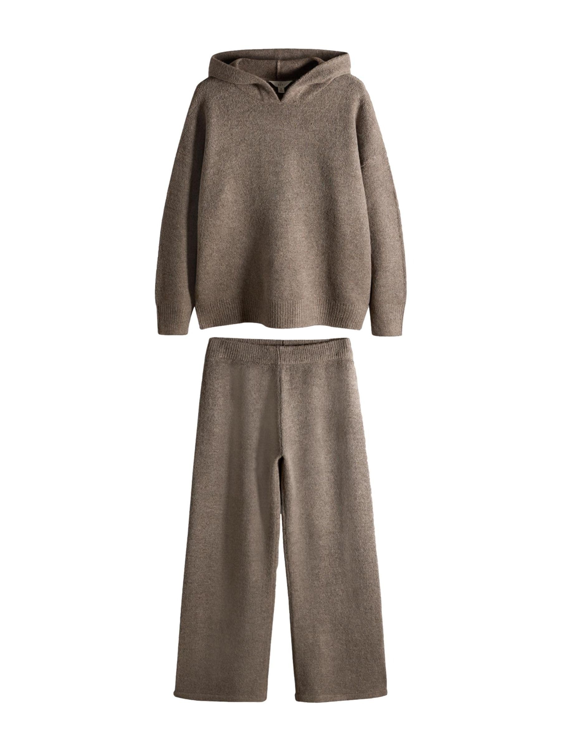 Geo Next The Set Completo Felpa in Maglia con Cappuccio Tuta Donna
