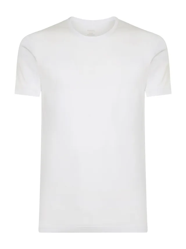 Ragno Comfort Maglietta Girocollo Cotone Bianco Uomo