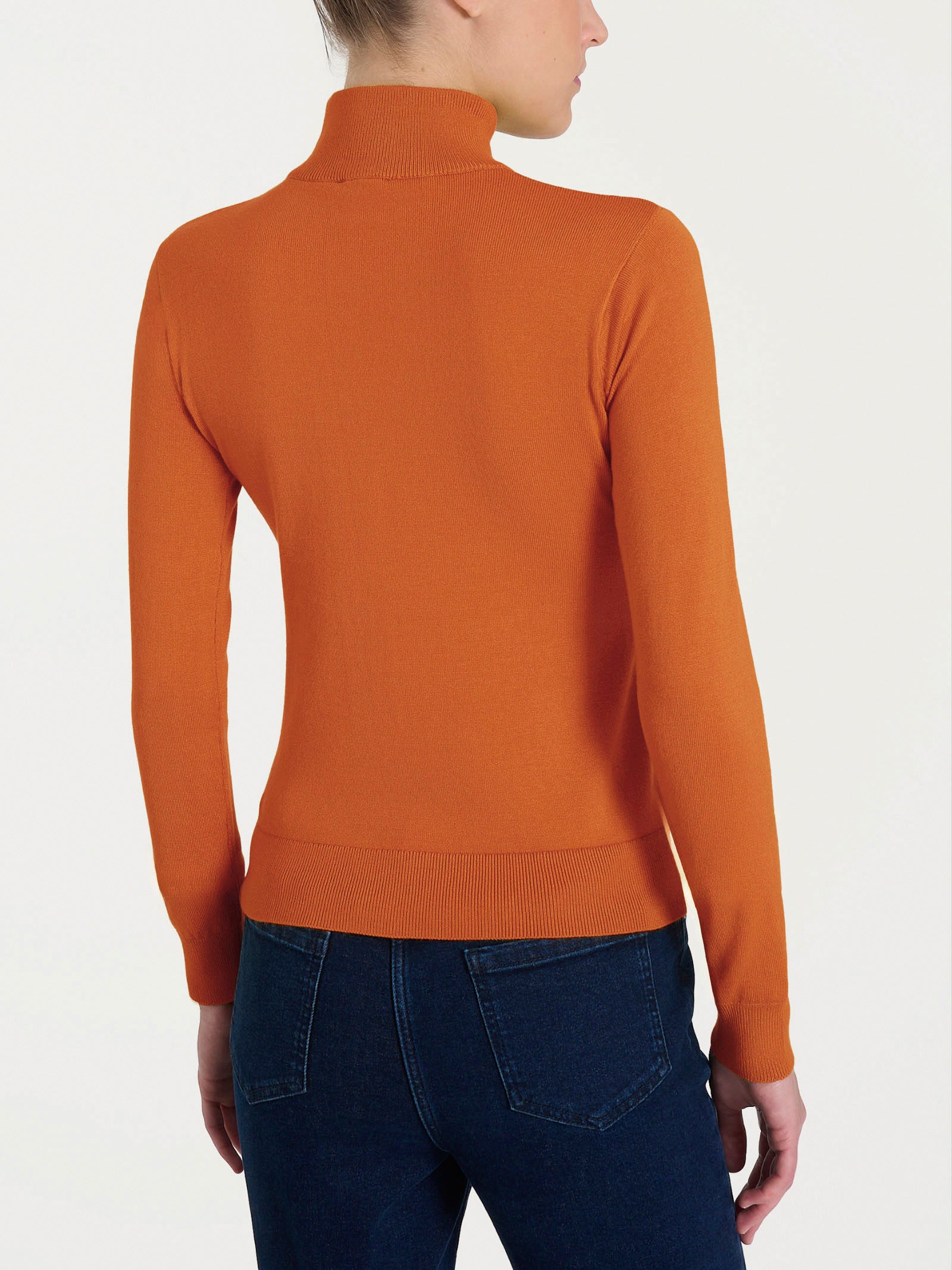 Ragno Four Seasons Lupetto Viscosa Donna Rust