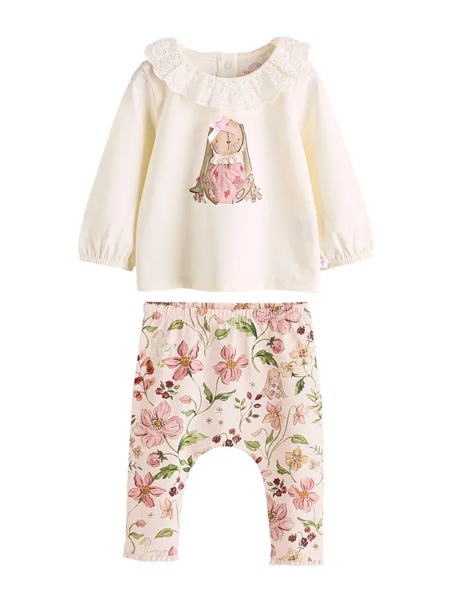 Geo Next completo bebè top maniche lunghe e leggings bambina