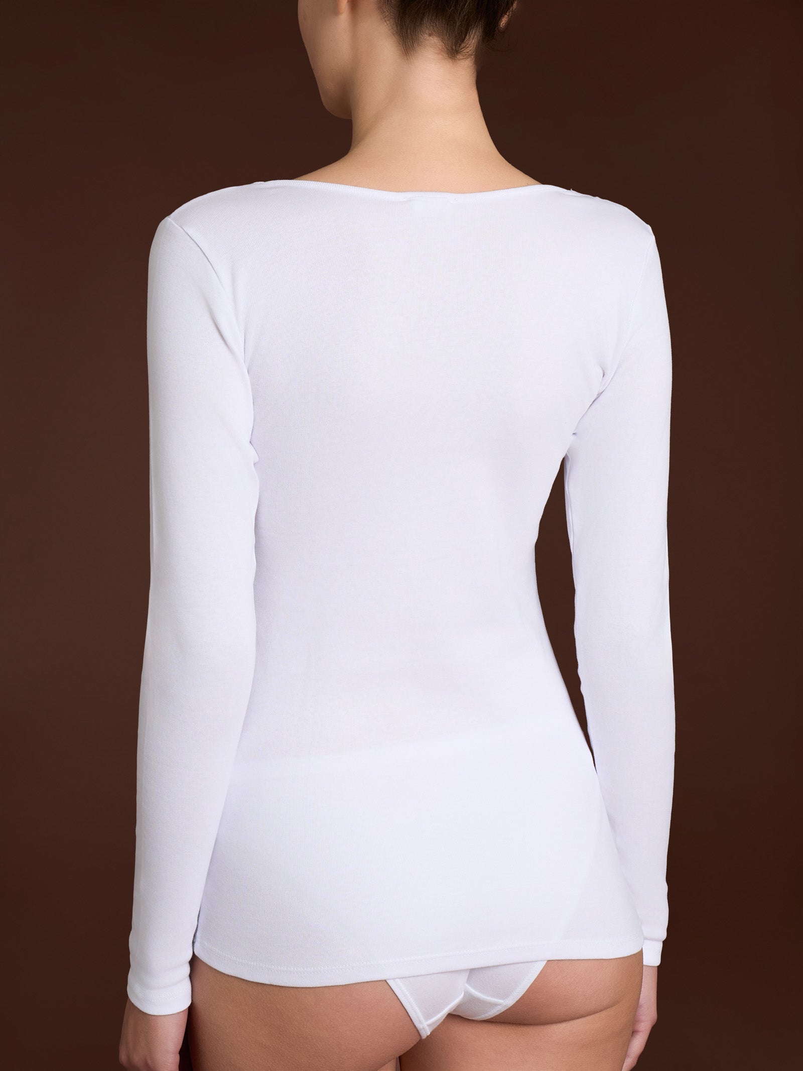 Ragno Thermo Cotton maglietta manica lunga Nero cotone
