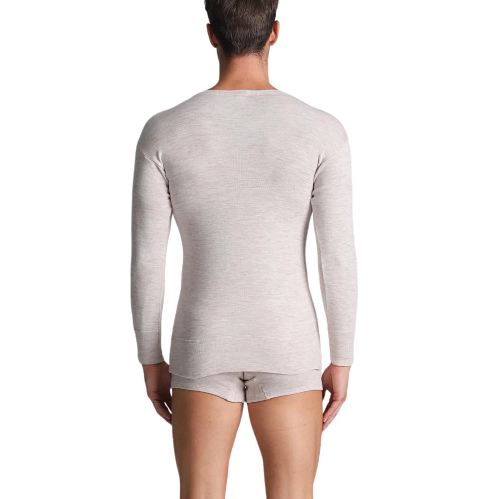 Lady C Maglia Uomo Manica Lunga Misto Lana M Pesante