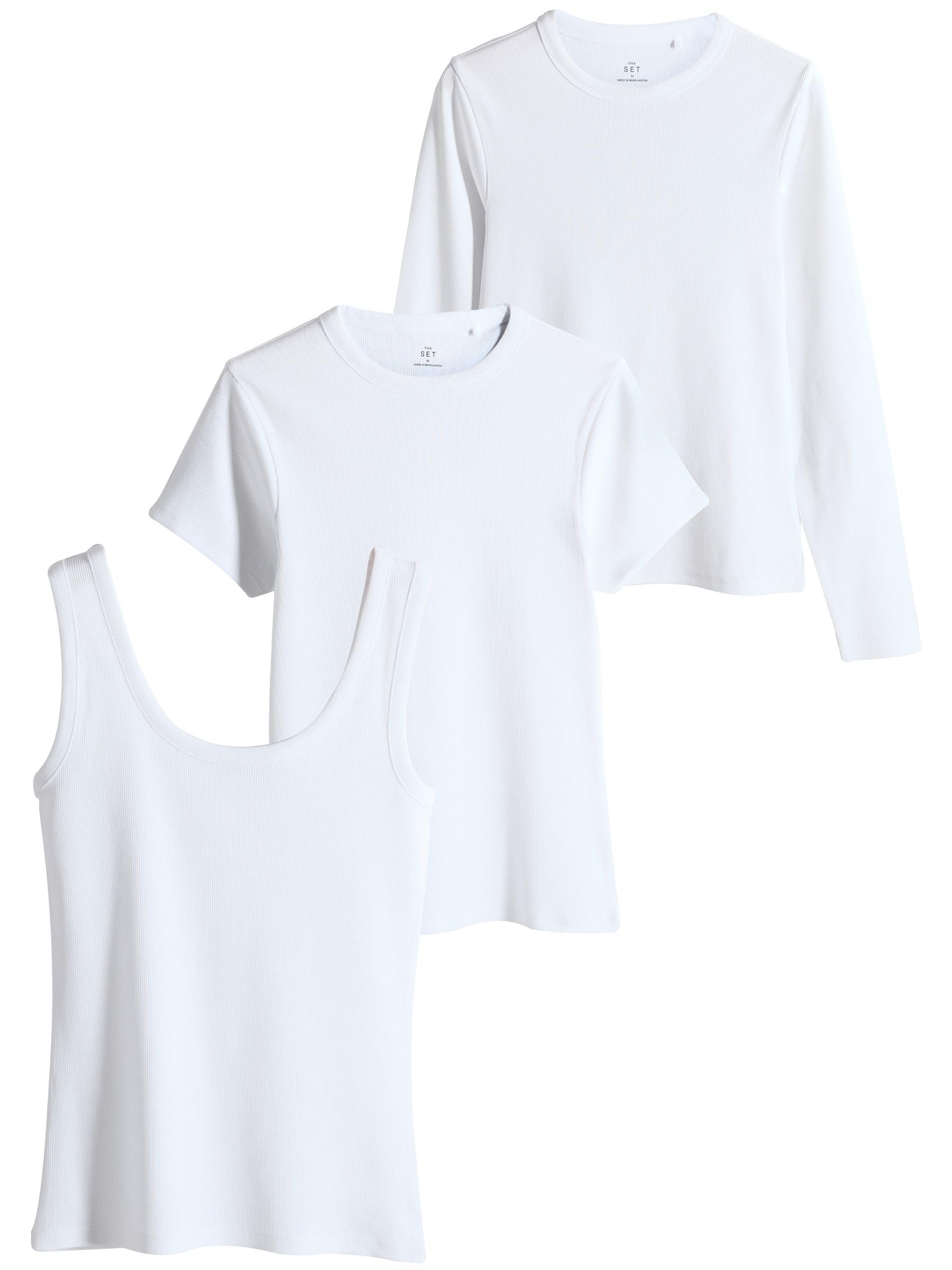 Geo Next The Set t-shirt a coste donna confezione da 3 basic