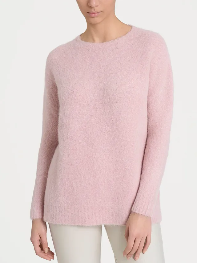 Ragno SL Maglia Girocollo Misto Alpaca Cameo Rose pullover