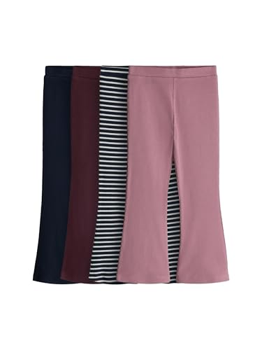Next The Set leggings svasati cotone bambina 4 pezzi a coste