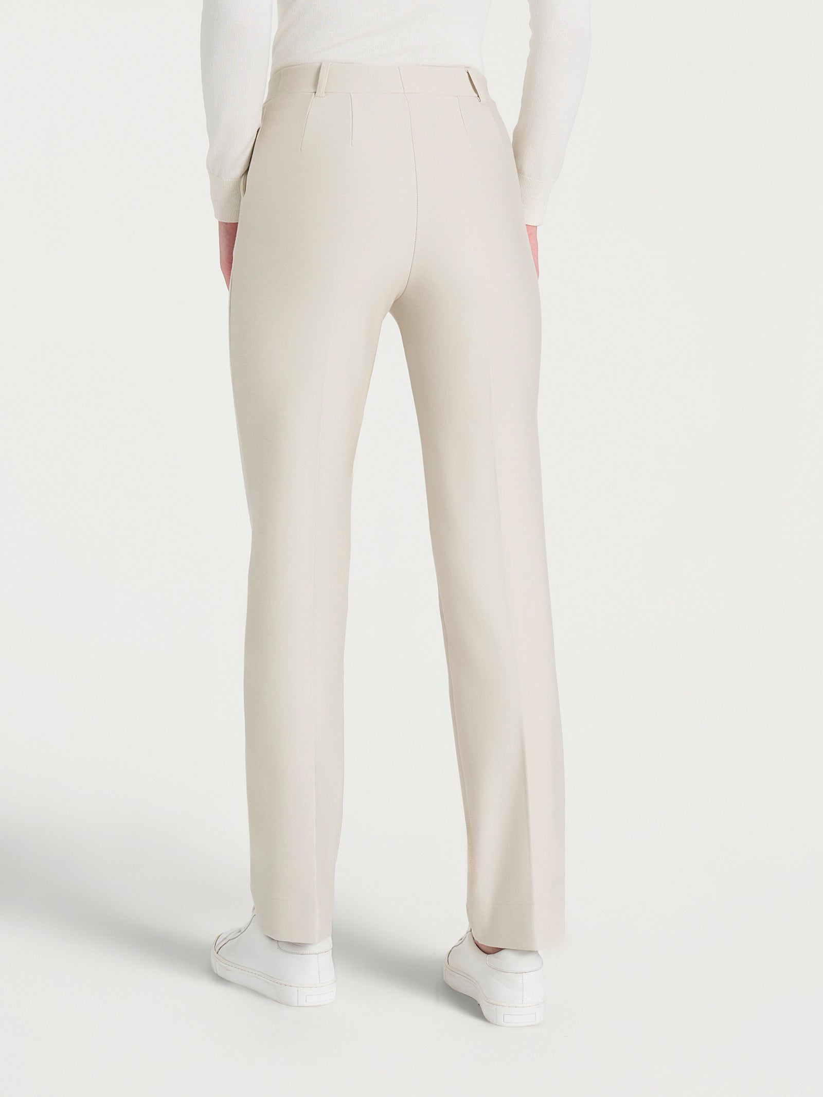 Ragno Compact Pantalone Dritto Punto Milano Tasche Champignon Ingualcibile
