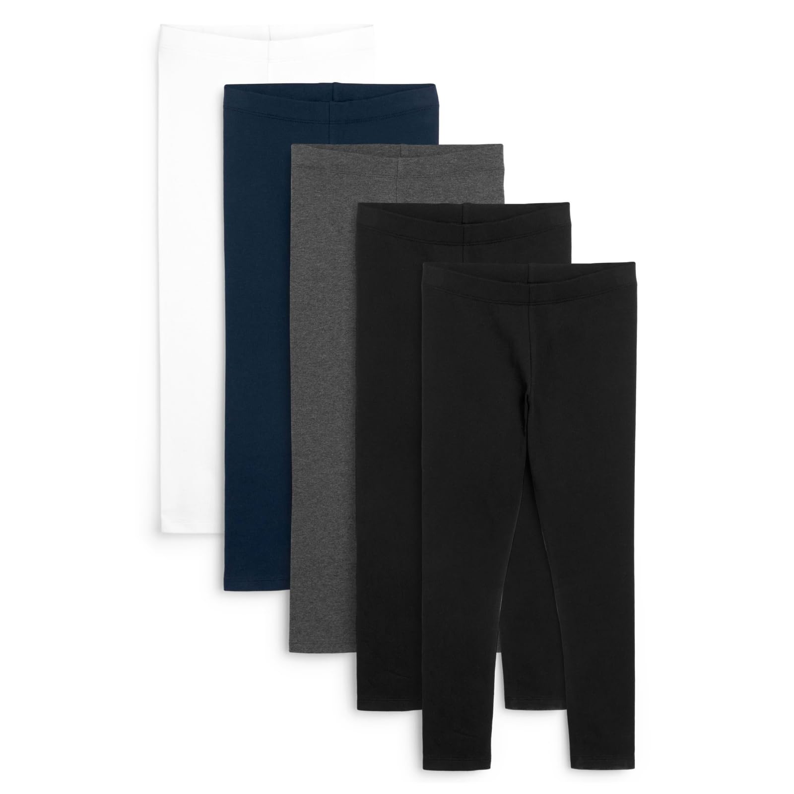 Next leggings bambina confezione da 5 cotone elasticizzato