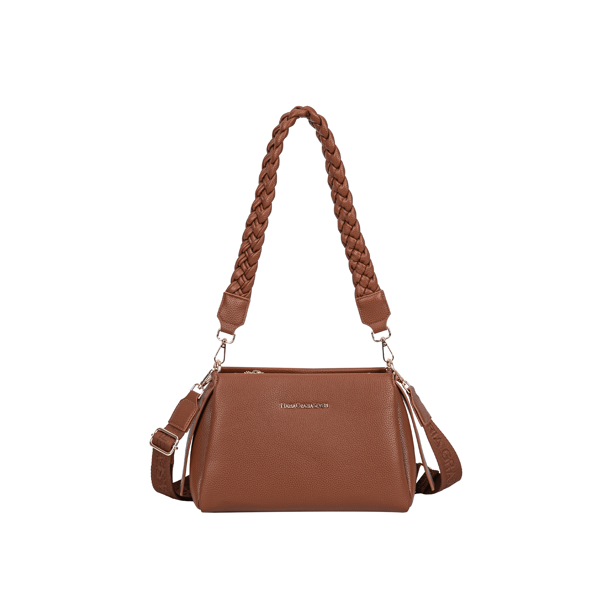 Maria Grazia Severi D8868 Borsa a Tracolla Pelle Vegana