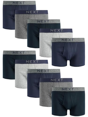 Next boxer uomo cotone frontale A confezione 10 100% cotone
