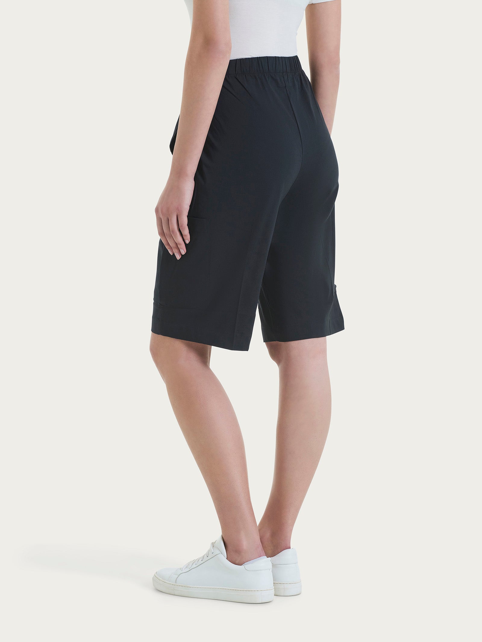 Ragno Super Fresh Cargo bermuda cotone Nero