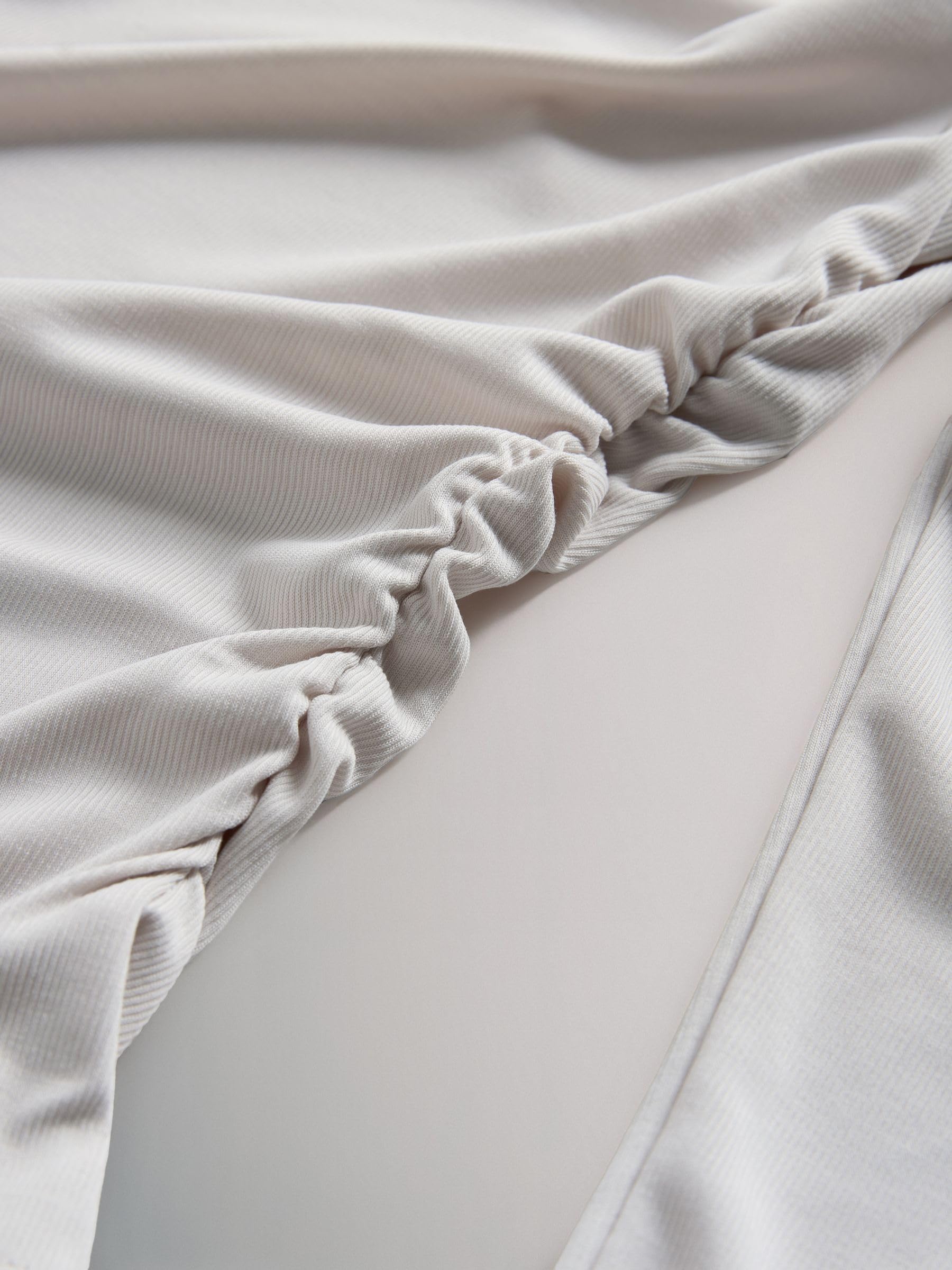 Next The Set Top drappeggiato maniche lunghe 3 pezzi