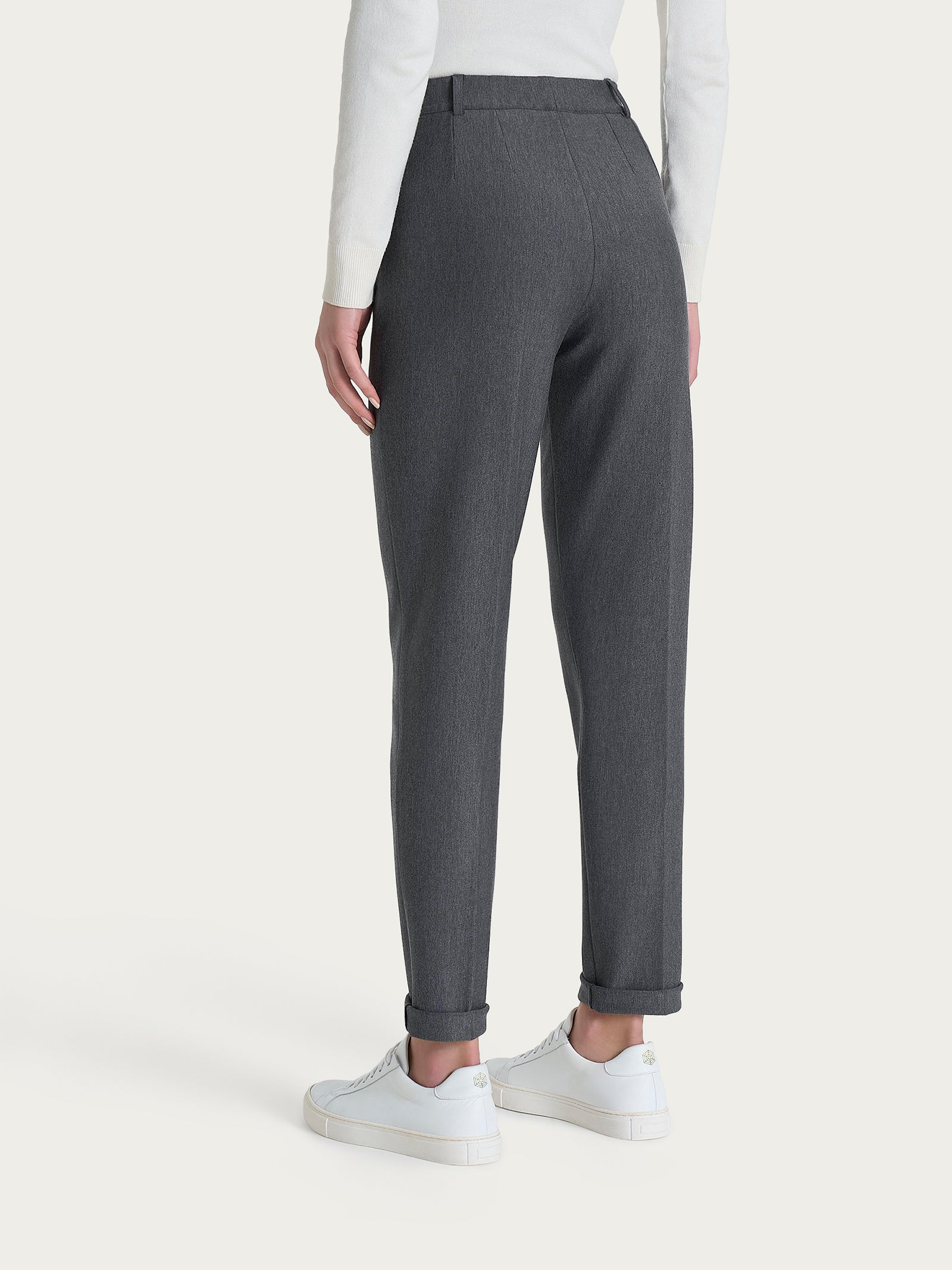 Ragno Compact The Chino pantalone Ardesia Mel. slim