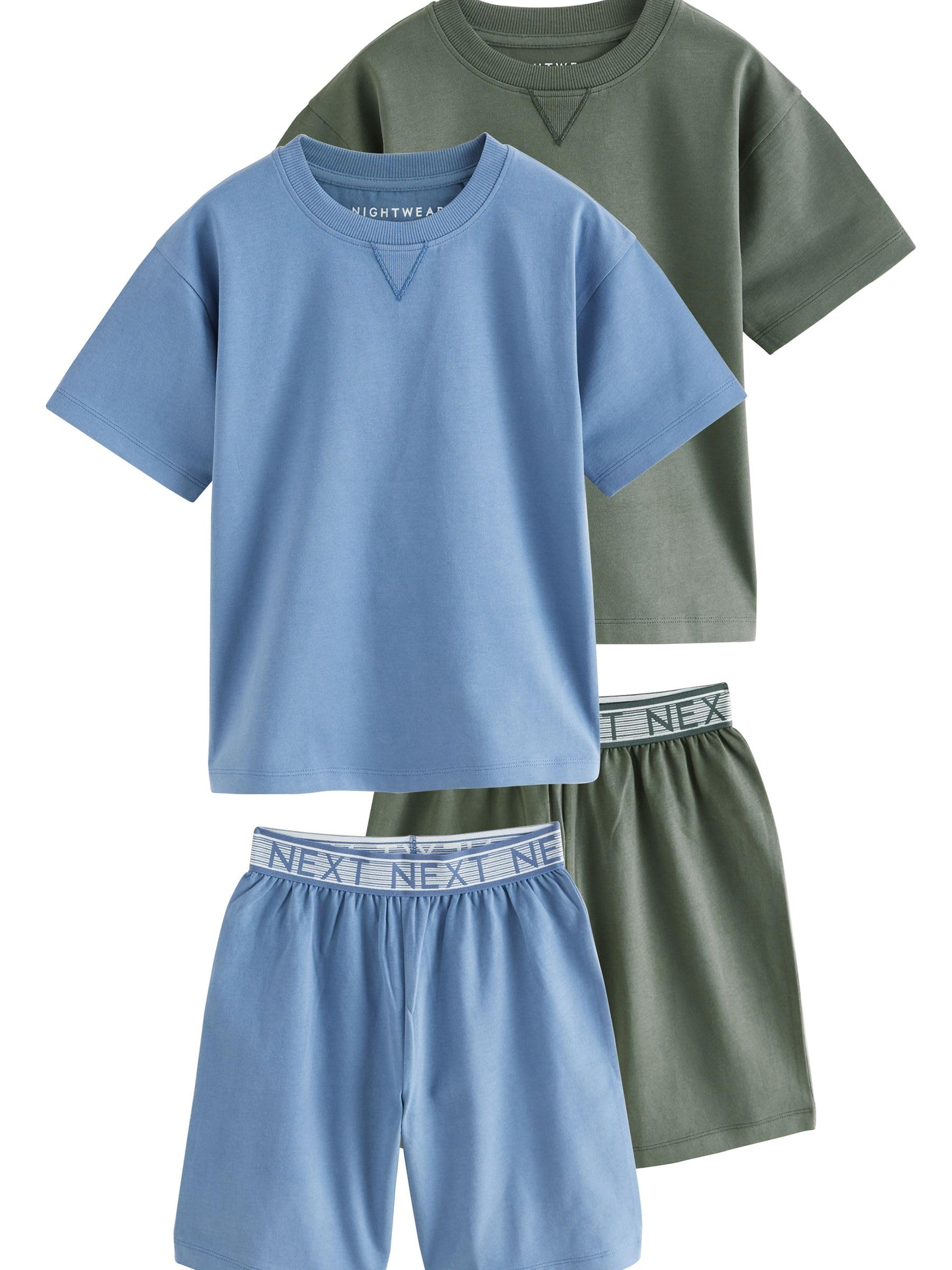 Next pigiama corto bambino cotone taglia 110 2 pezzi
