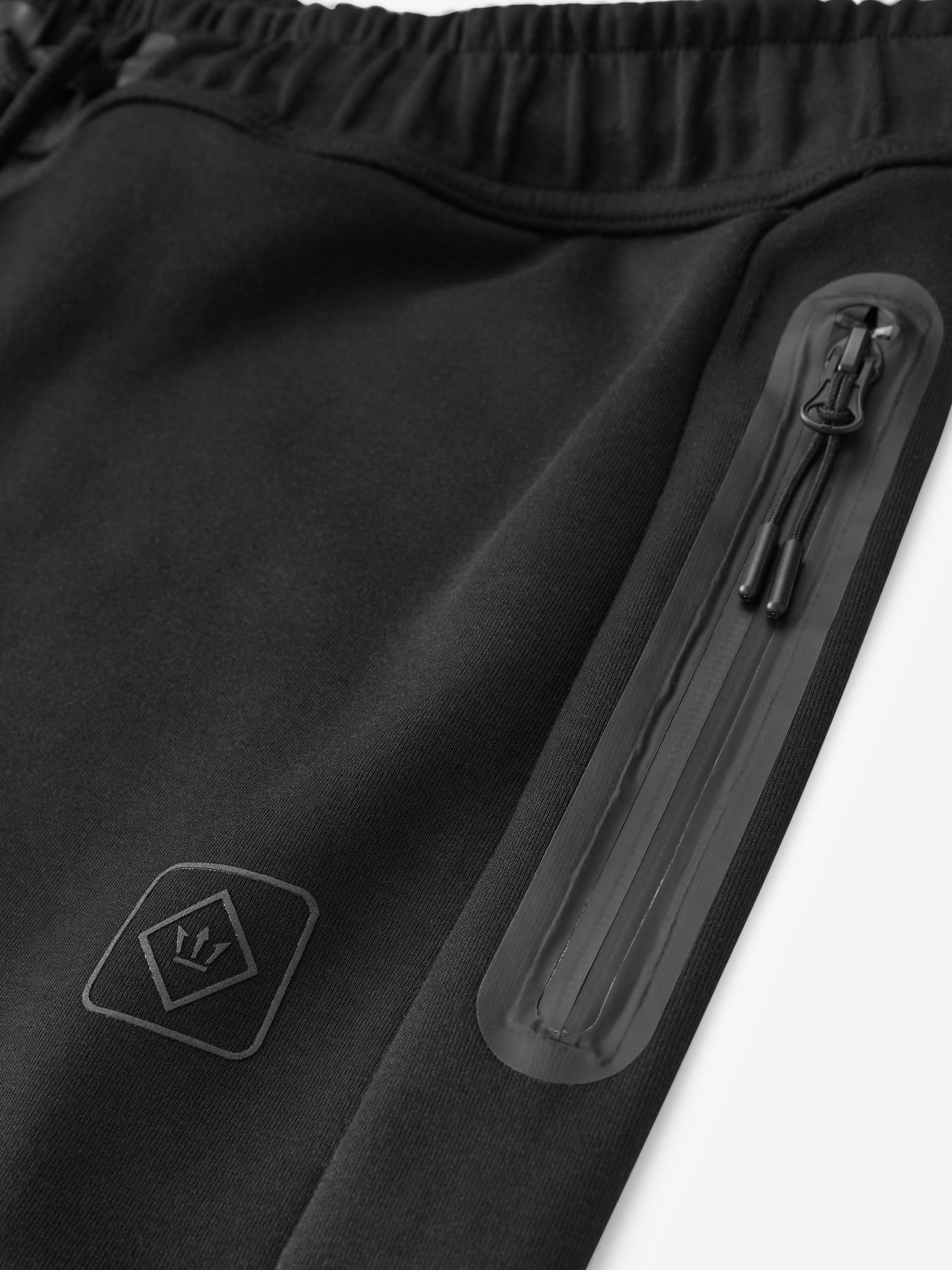 Next Pantaloni Jogging Uomo Athleisure Nero Taglia L