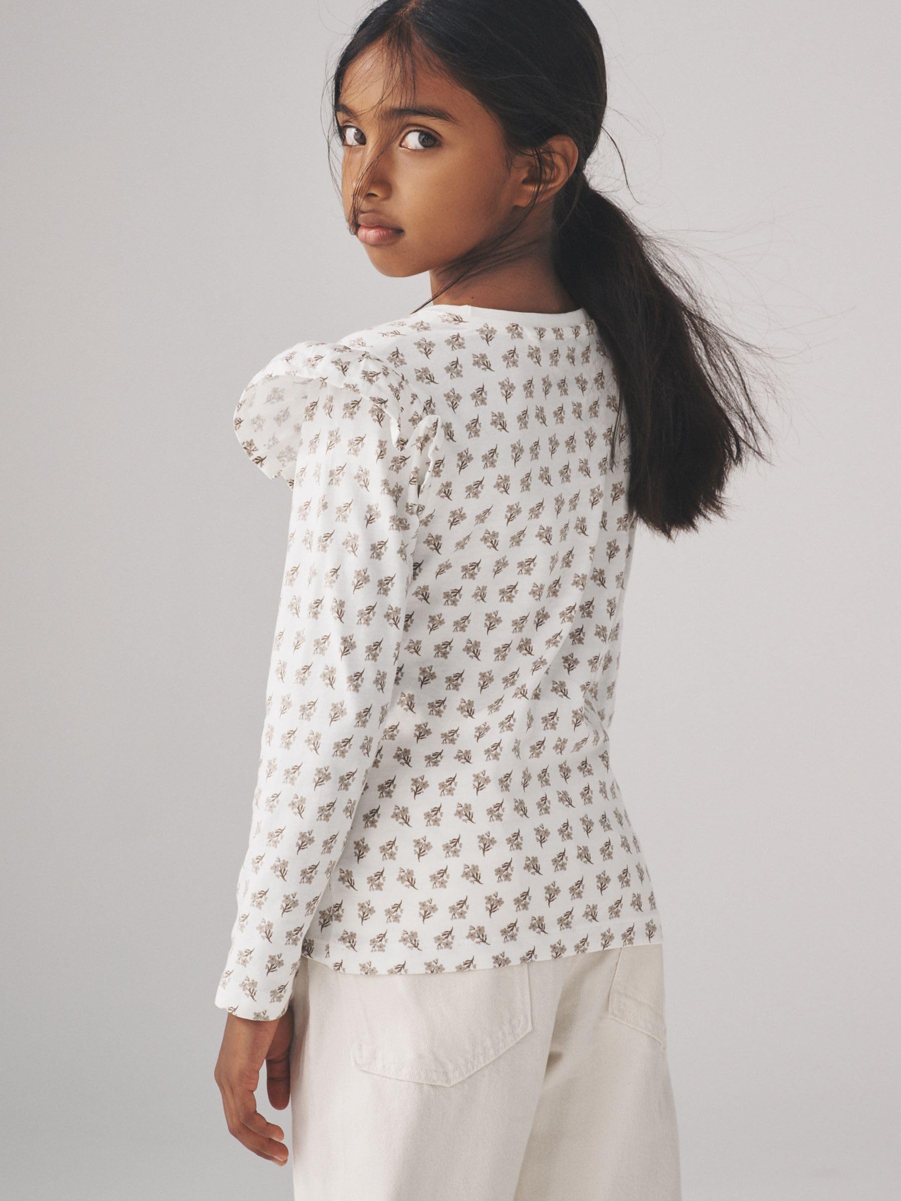 Geo Next The Set t-shirt maniche lunghe bambina 4 pezzi volant