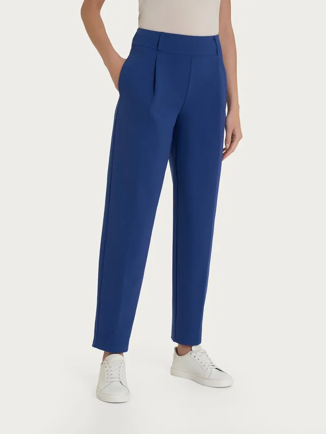 Ragno Compact Light Pantalone Carota Blueberry tasche