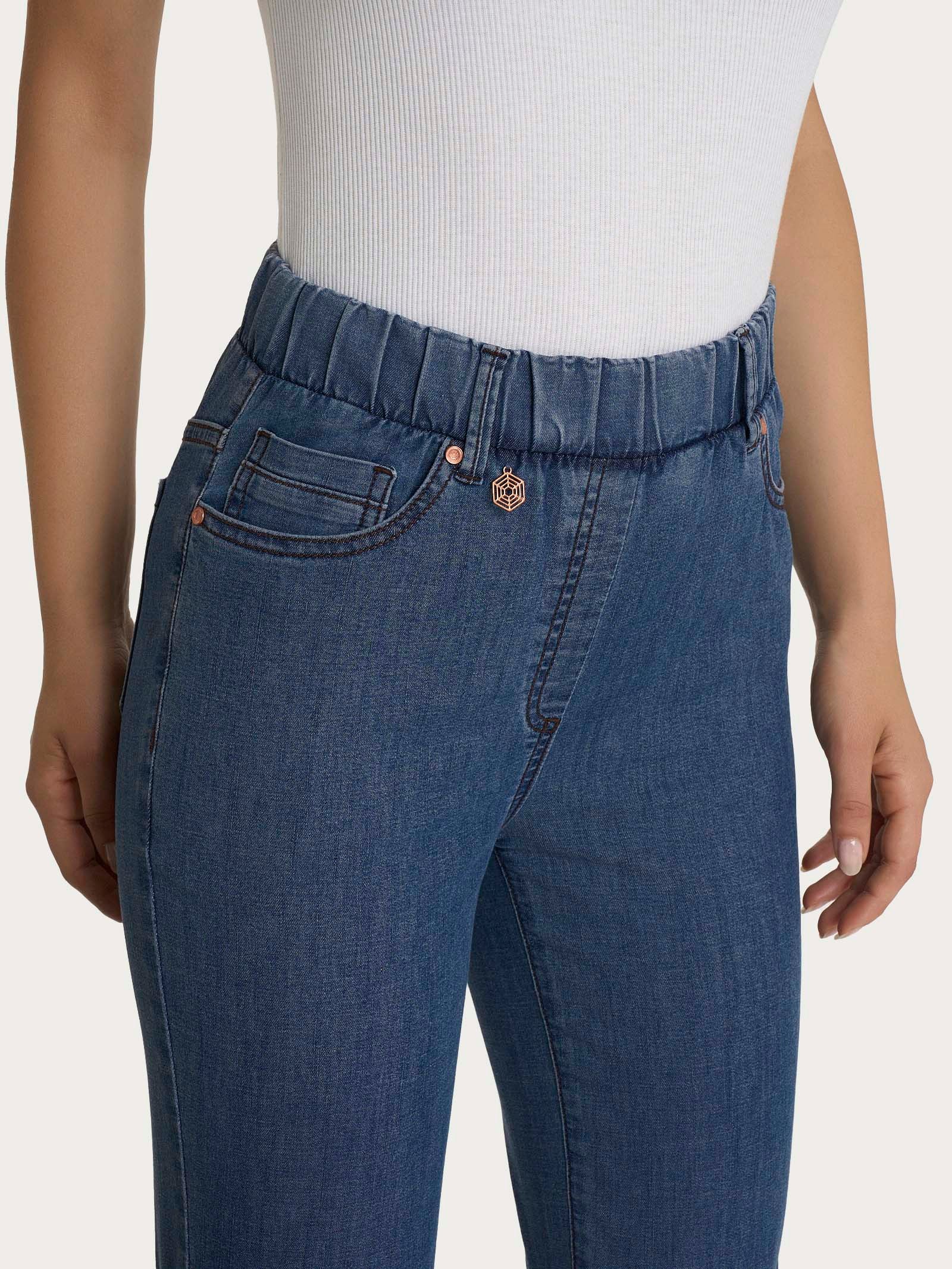 Ragno Super Denim Jeans Flare Light Denim Jeans Blu