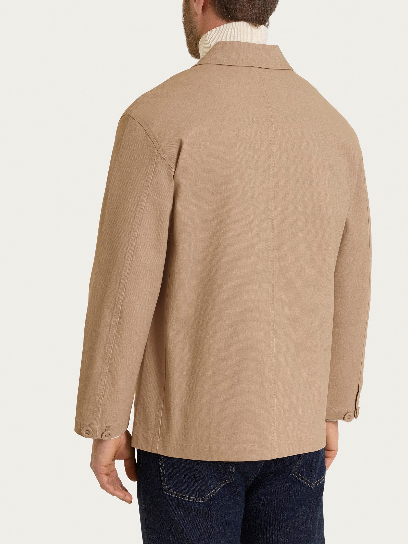 Ragno Compact giacca utility Canvas Stretch Tiger's Eye uomo