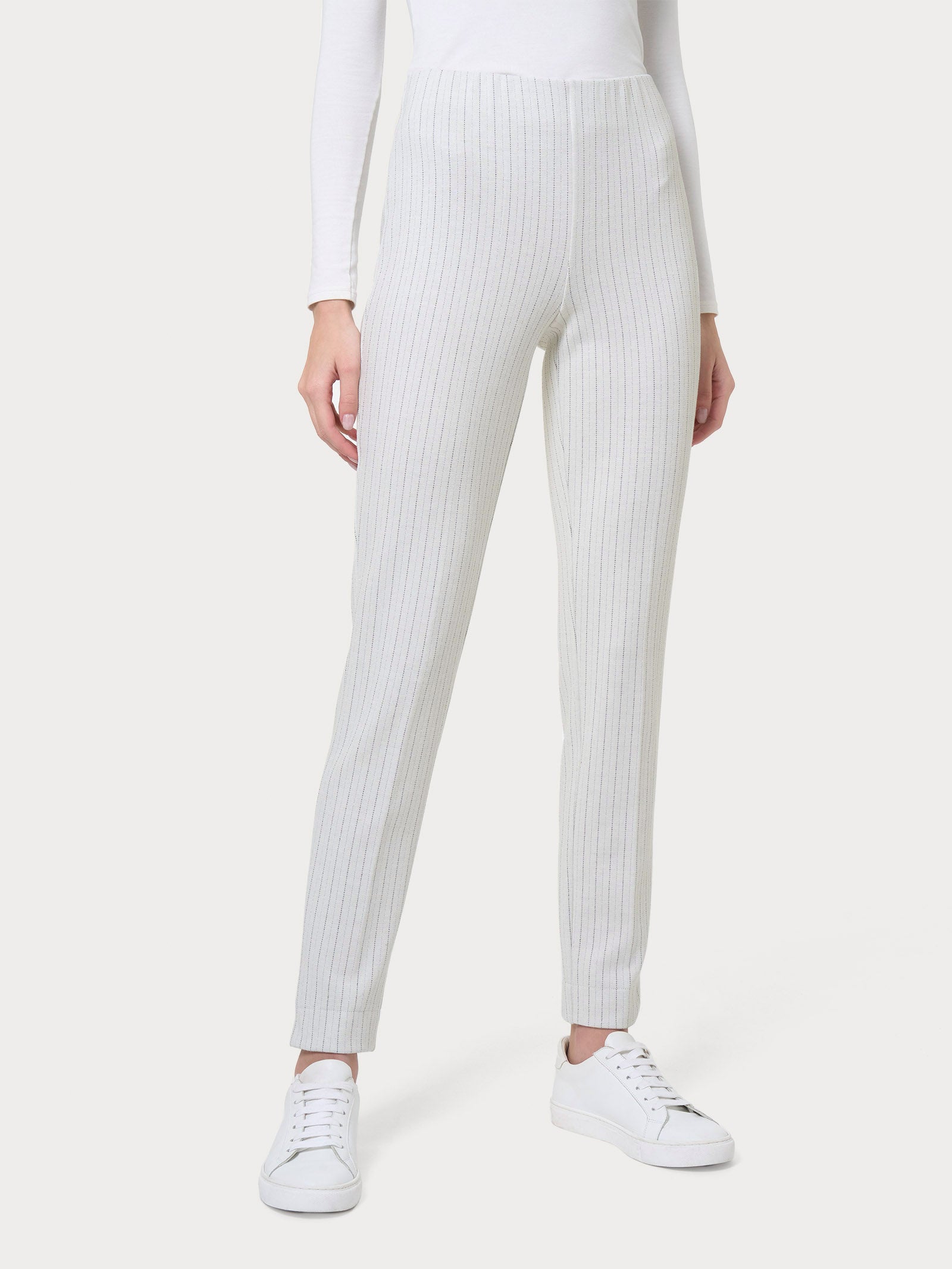 Ragno Compact The Cigarette pantalone argento skinny