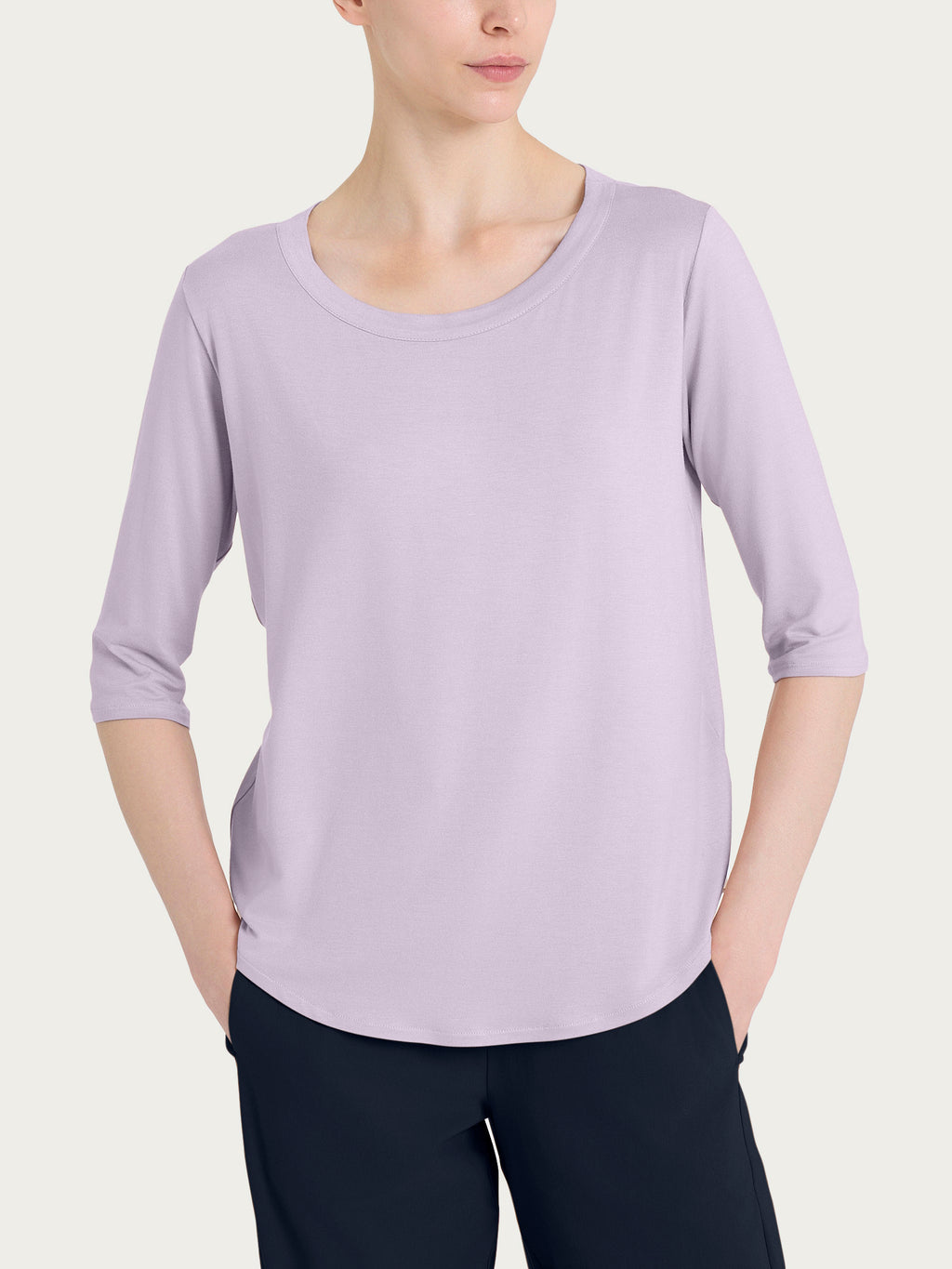 Ragno Viscosa Summer maglietta donna Thistle viscosa elasticizzata