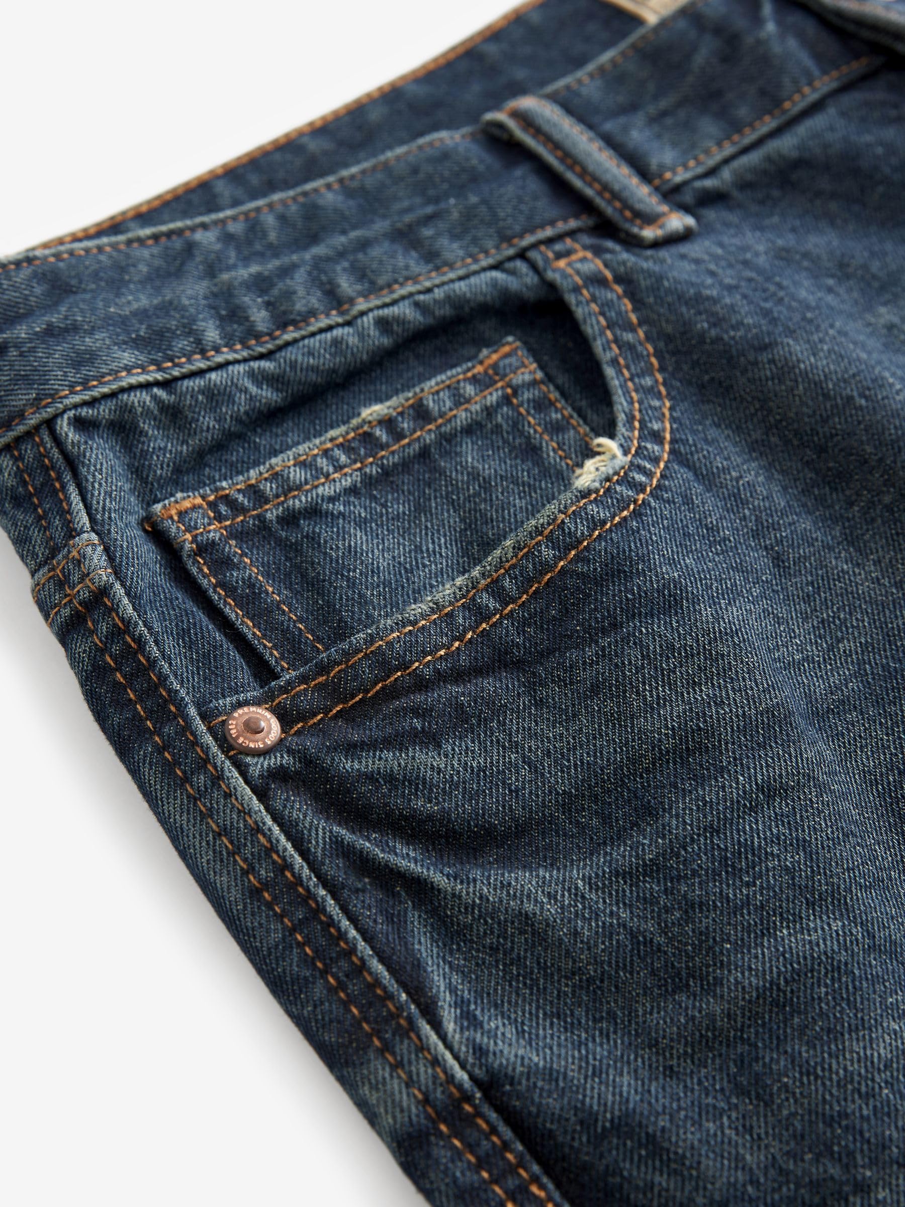 Next Jeans Bootcut Uomo 100% Cotone Denim Classico
