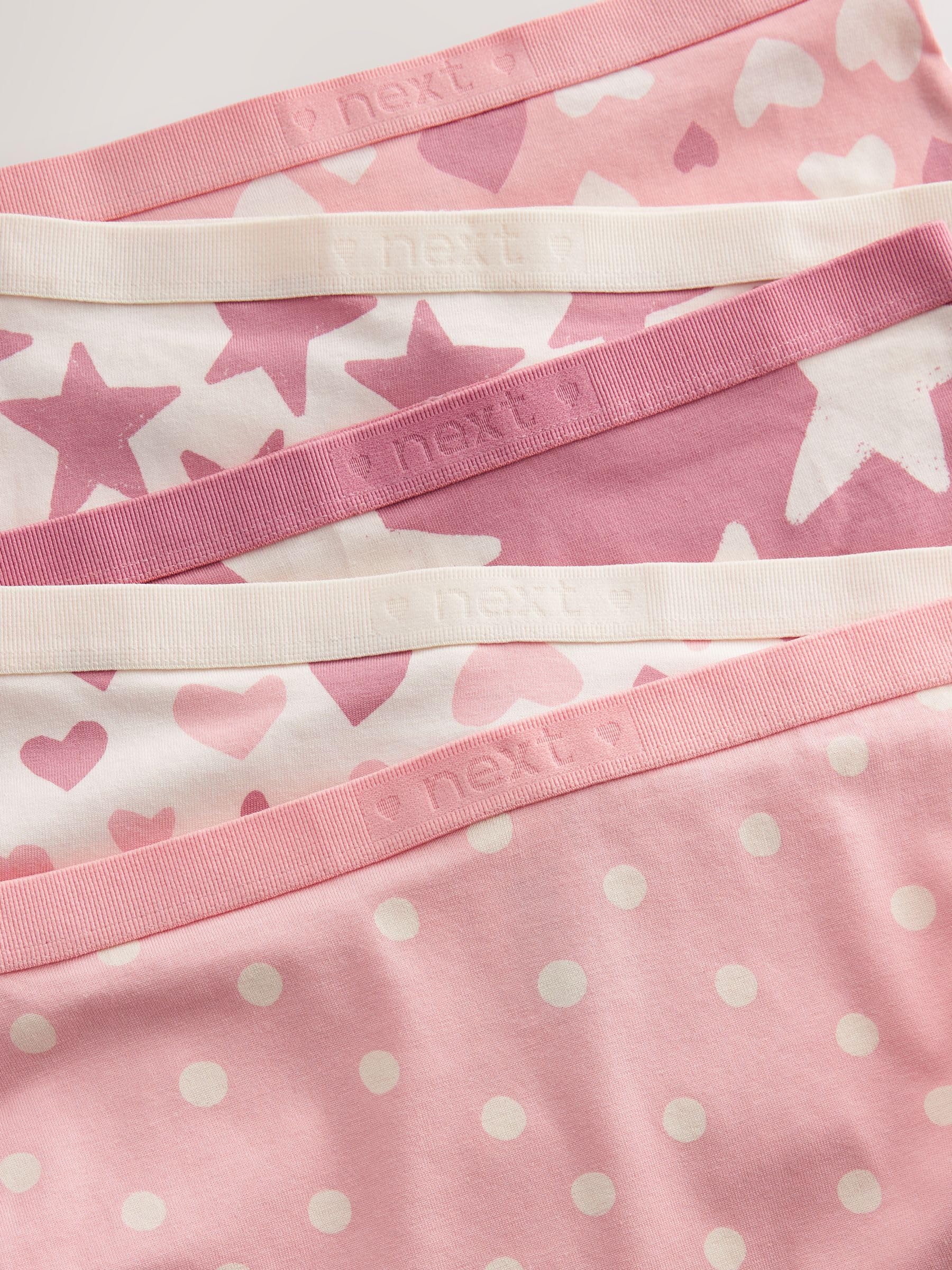 Geo Next slip bambina 5 pezzi assortiti cotone