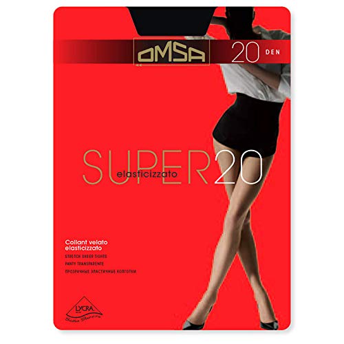 Omsa Super 20 collant velato donna taglia 2 5 pezzi 20 den