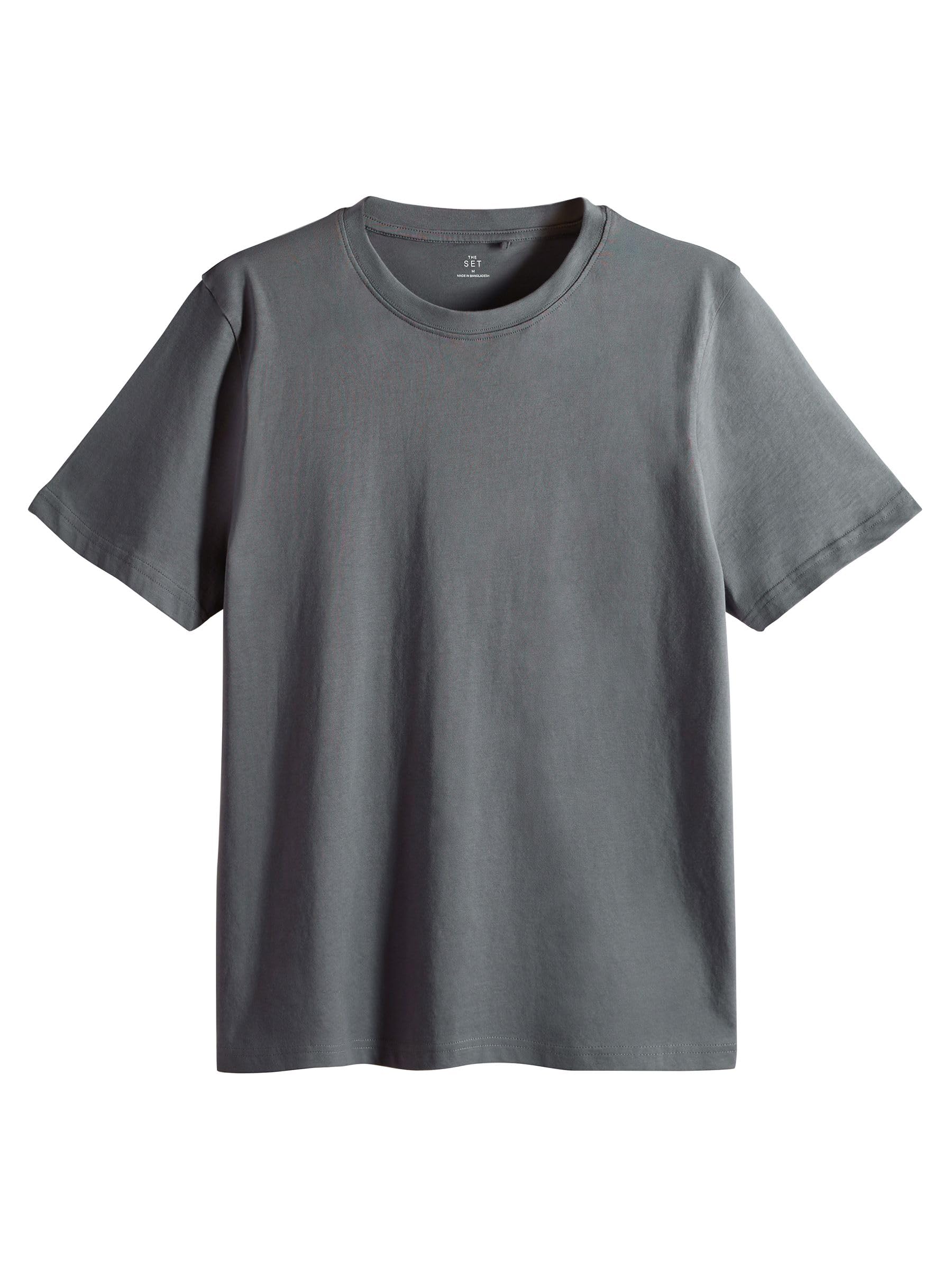 Geo Next THE SET T-Shirt Regular Manica Corta Uomo 4 Pezzi neri
