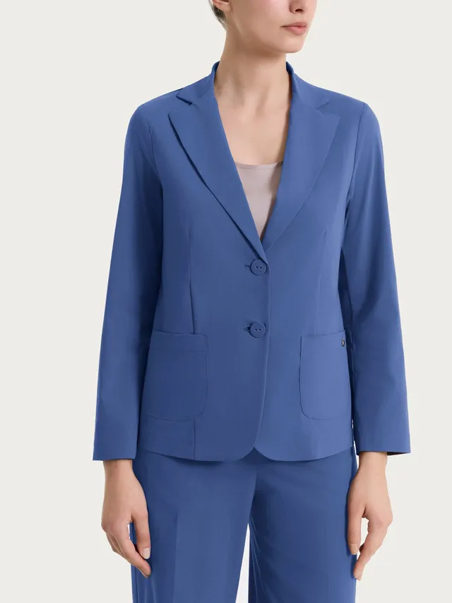 Ragno Super Fresh Blazer Donna Oceana Leggero Cotone