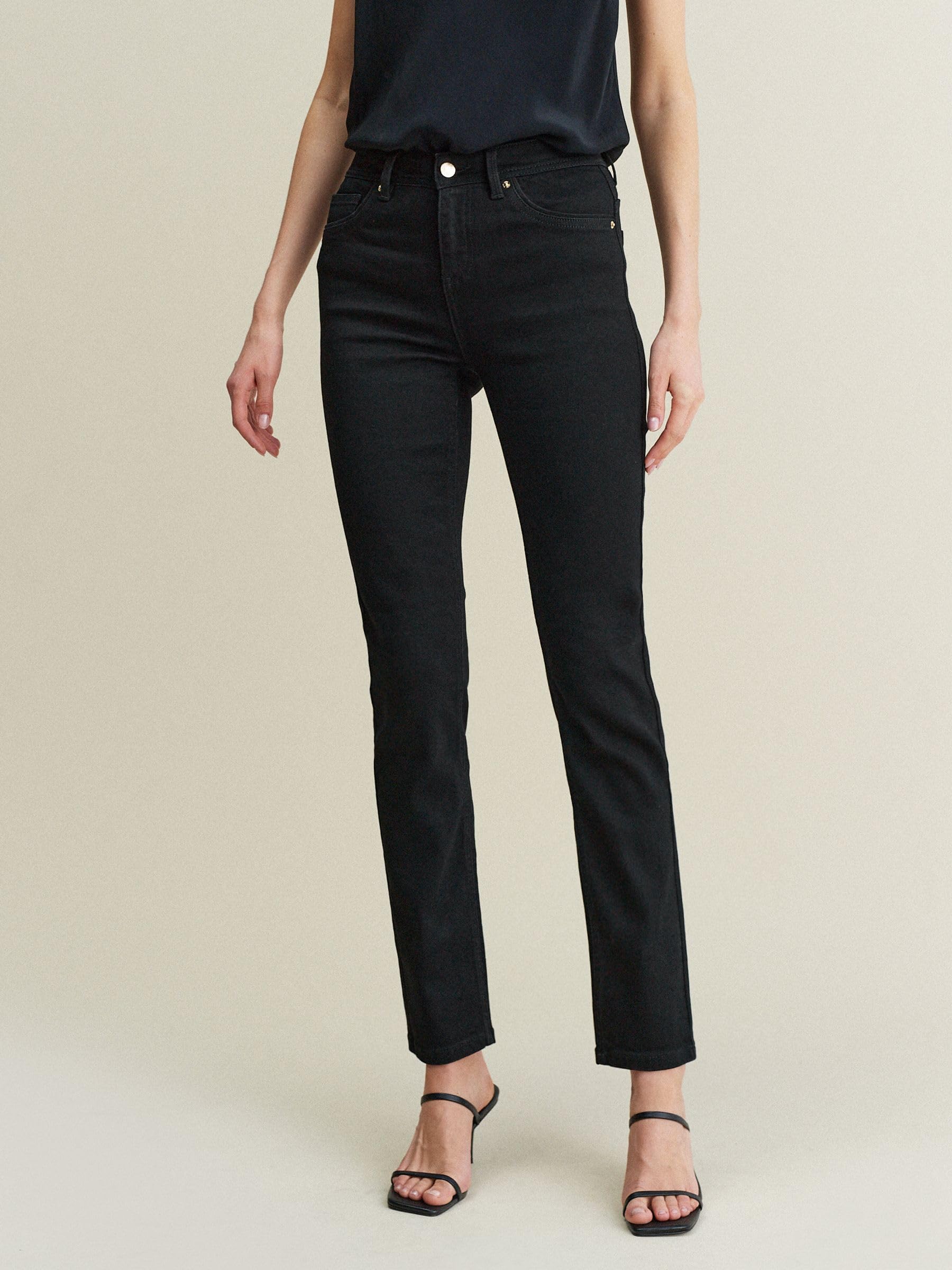 Next donna jeans slim supersoft neri 32