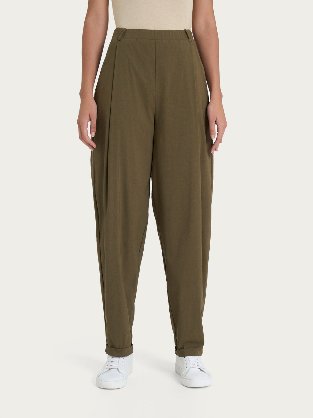 Ragno Carrot pantalone donna Super Fresh verde Dark Olive