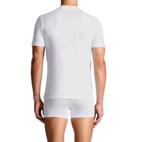 Lady C Maglia Uomo Cotone Caldo Maniche Corte Intima