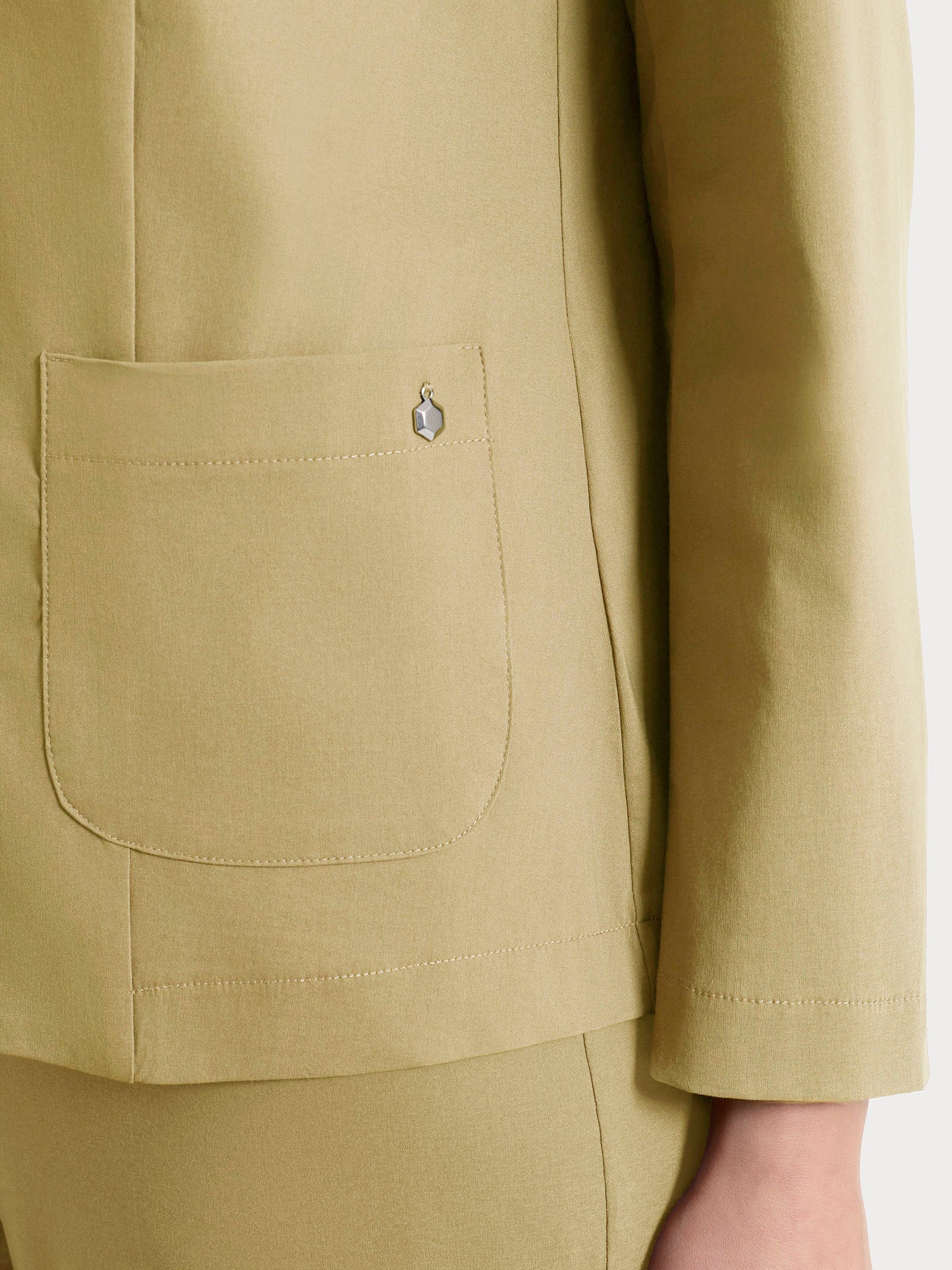 Ragno Super Fresh blazer donna due bottoni khaki leggero