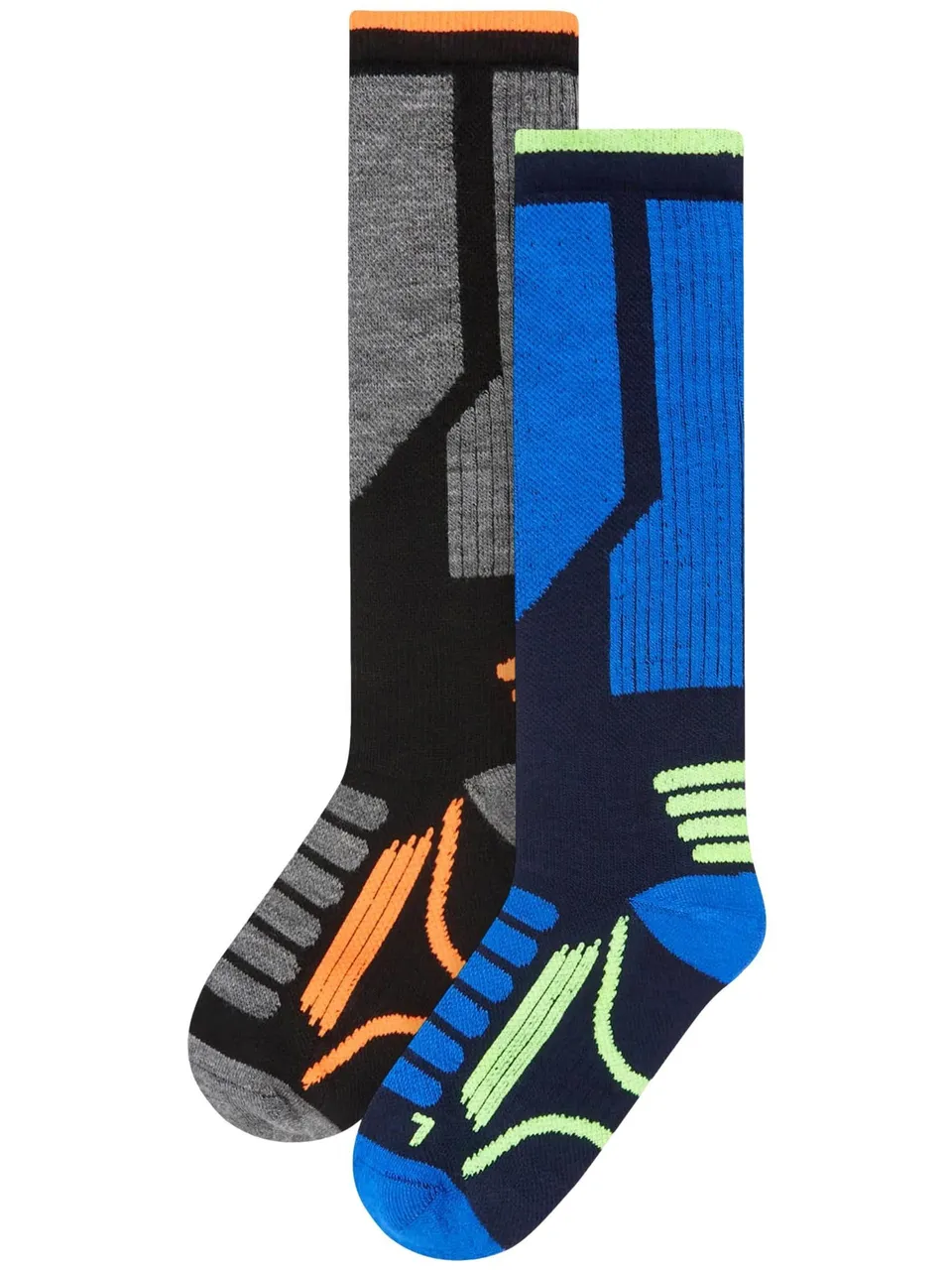 Next calzini sci bambino 31-36 2 paia caldi