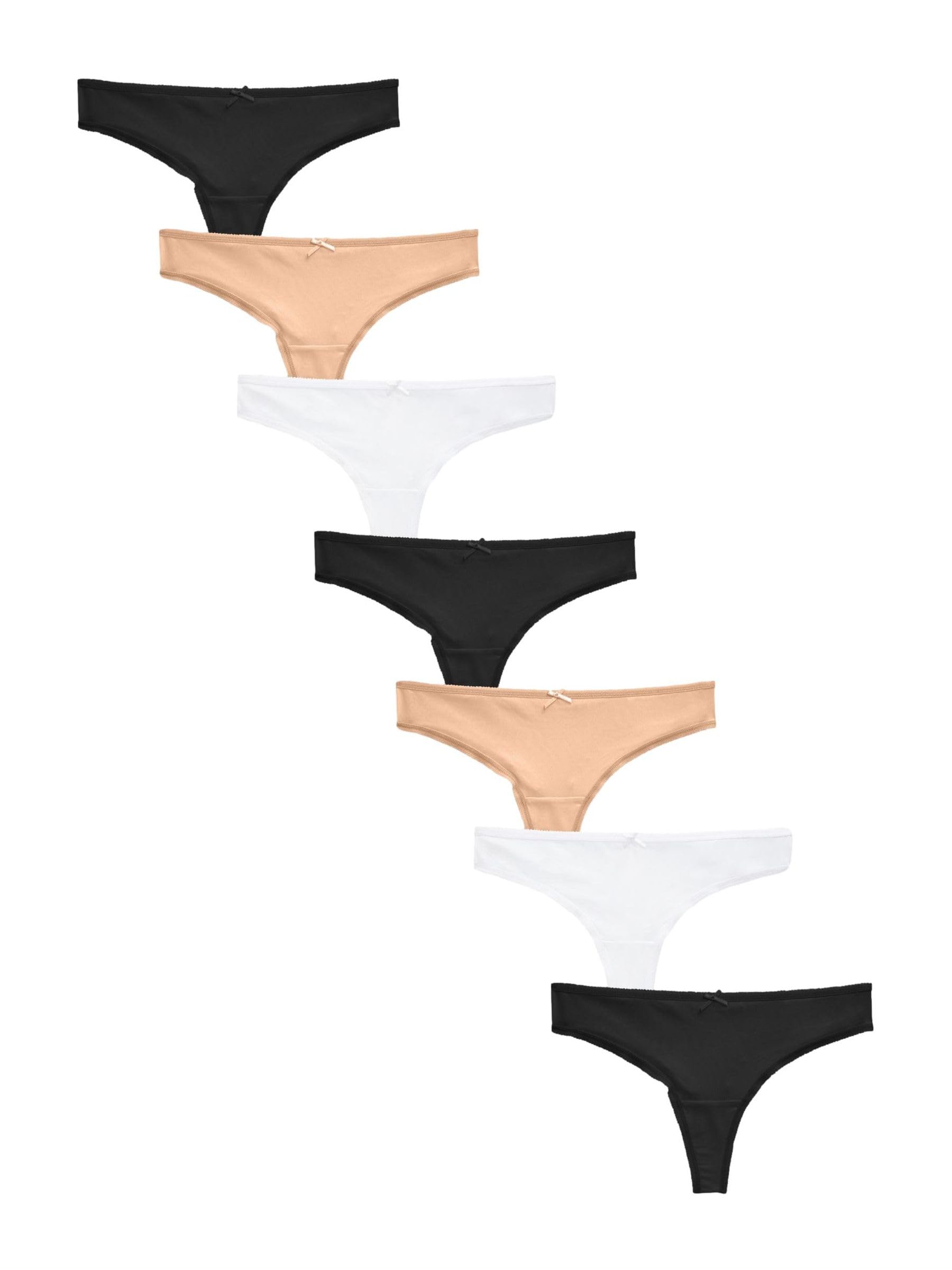 Next Perizoma Donna Microfibra Senza Cuciture 7 Pezzi Taglia 38