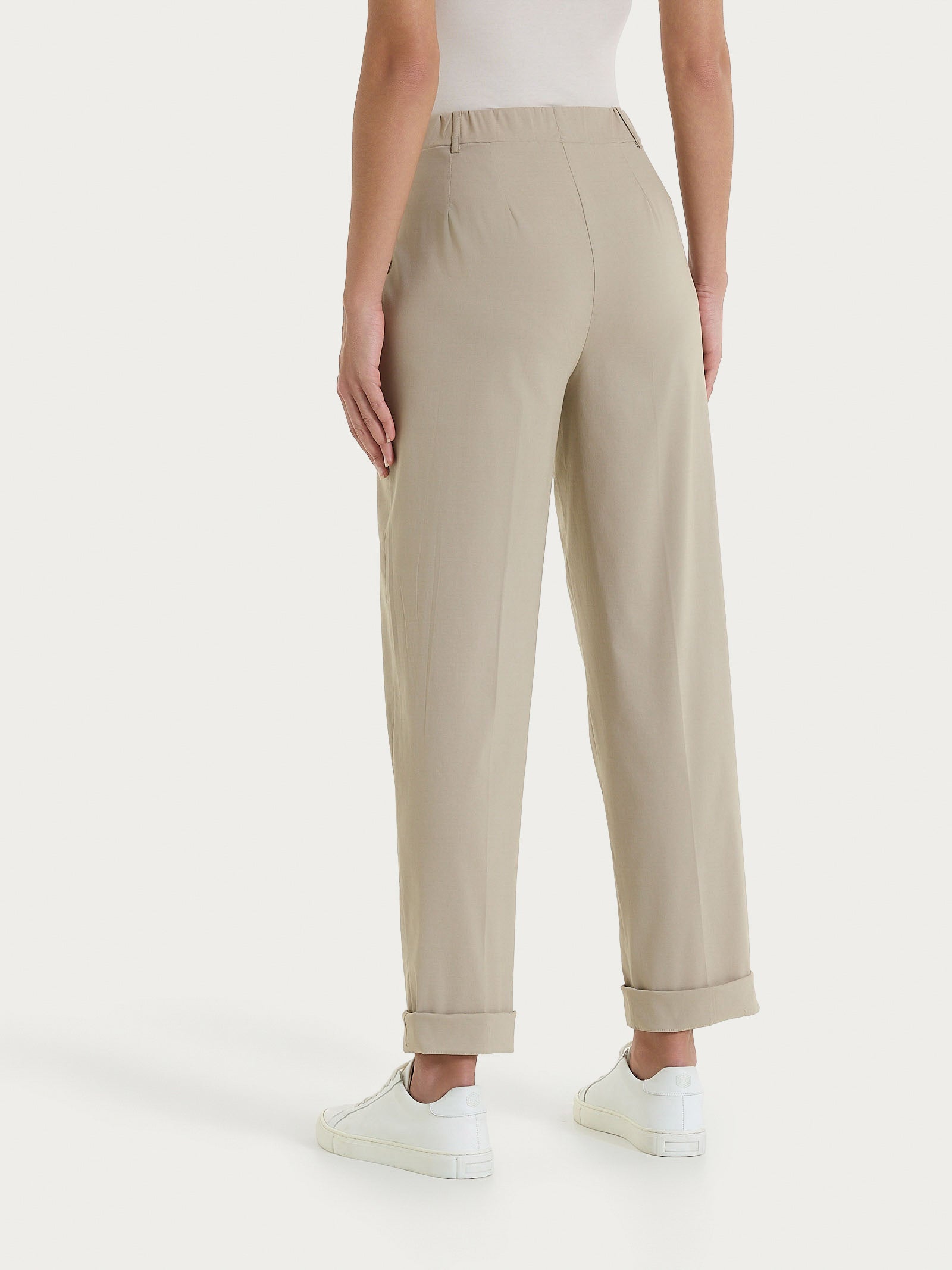 Ragno Super Fresh Pantalone a carota Crockery cotone